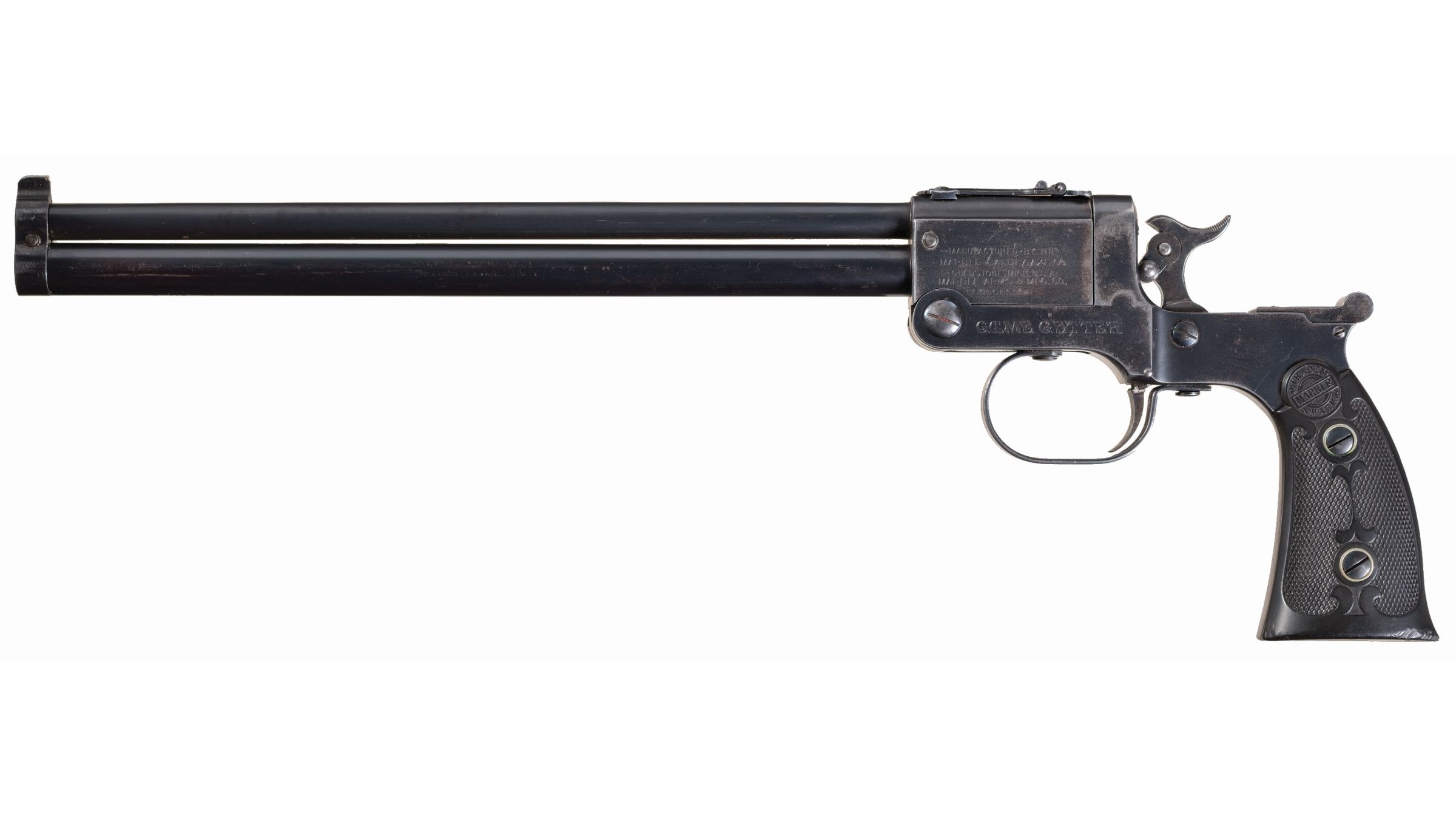 Marble Arms Game Getter Model 1908 2244 Combination Pistol Rock