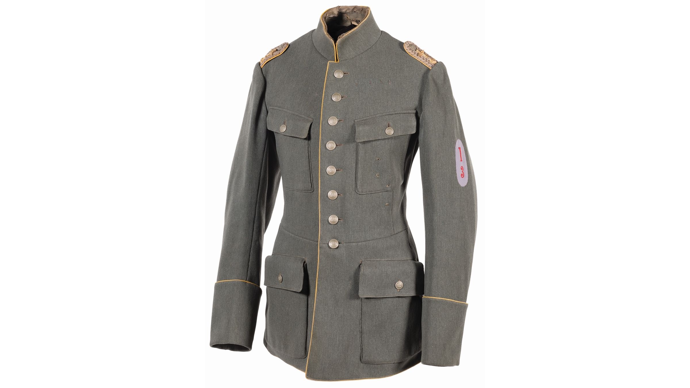 WWI German Aviator Tunic & Cap with Documents | Rock Island