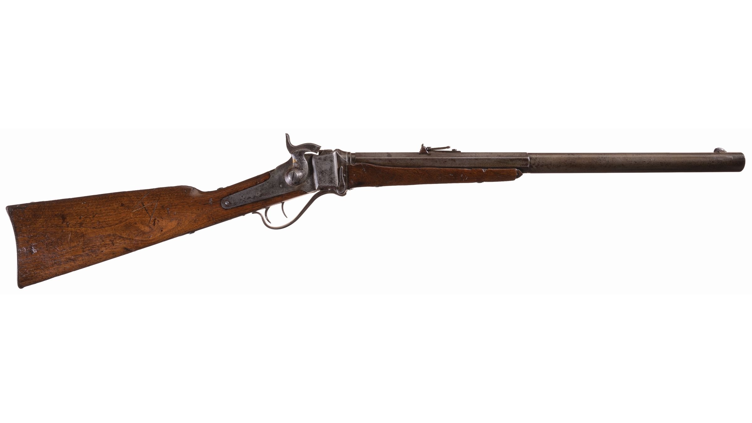 Dodge City, Kansas Shipped Sharps Model 1874 Buffalo Rifle Rock