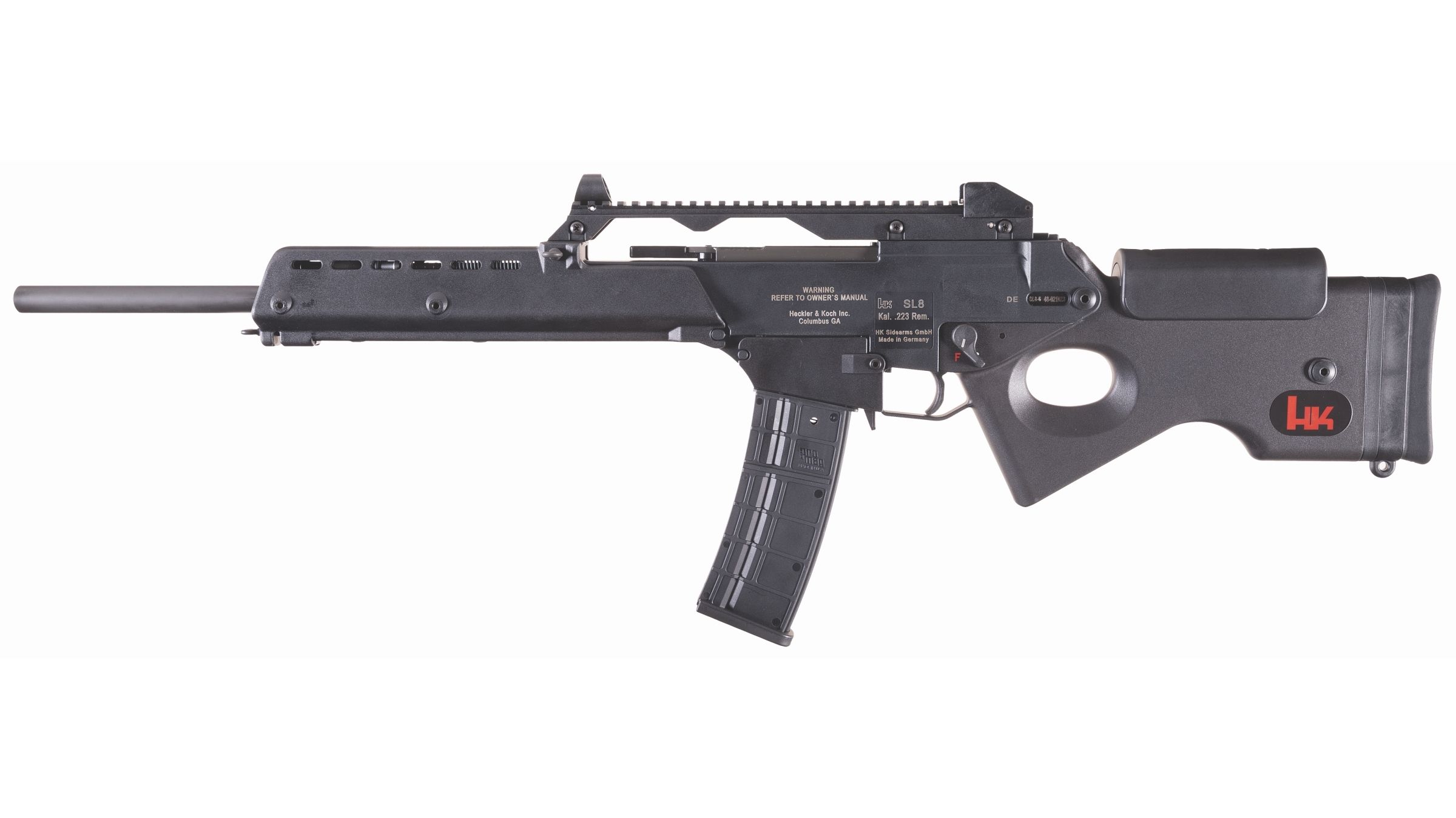 Heckler & Koch SL86 SemiAutomatic Rifle with Box Rock Island Auction