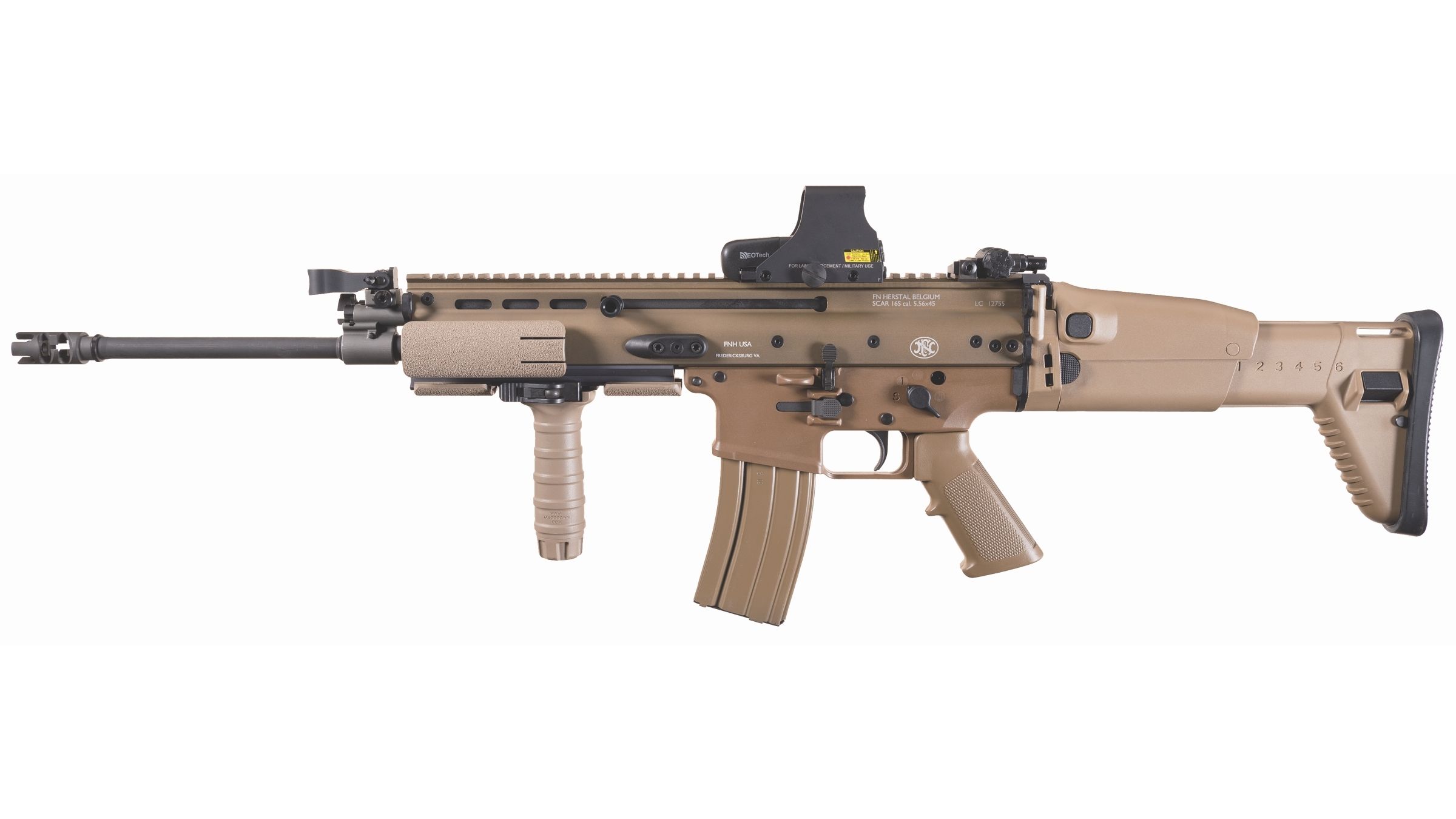 FNH USA FN SCAR 16S Semi-Automatic Carbine with EOTech Sight | Rock ...