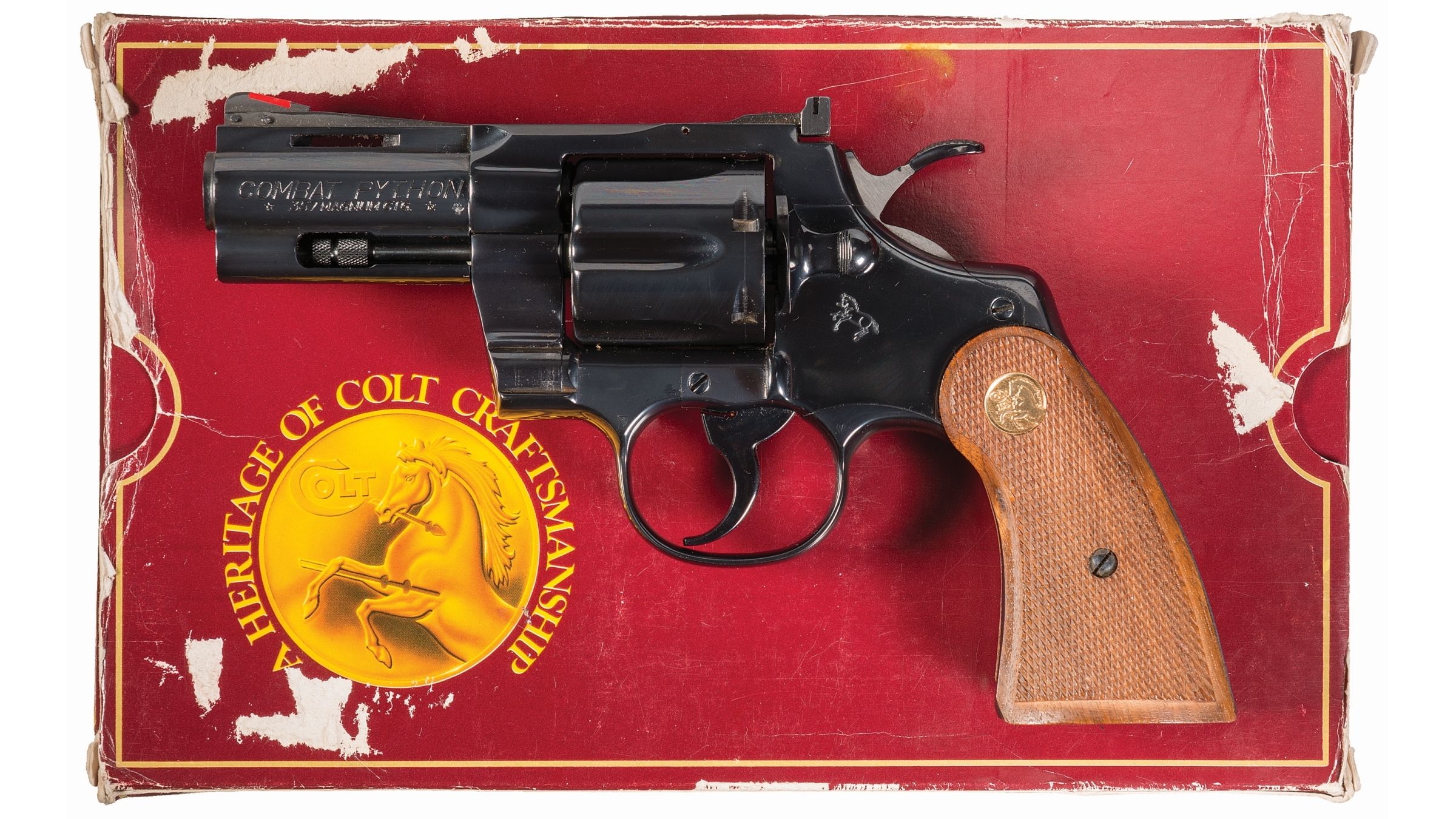 Colt Combat Python Double Action Revolver with Box | Rock Island Auction