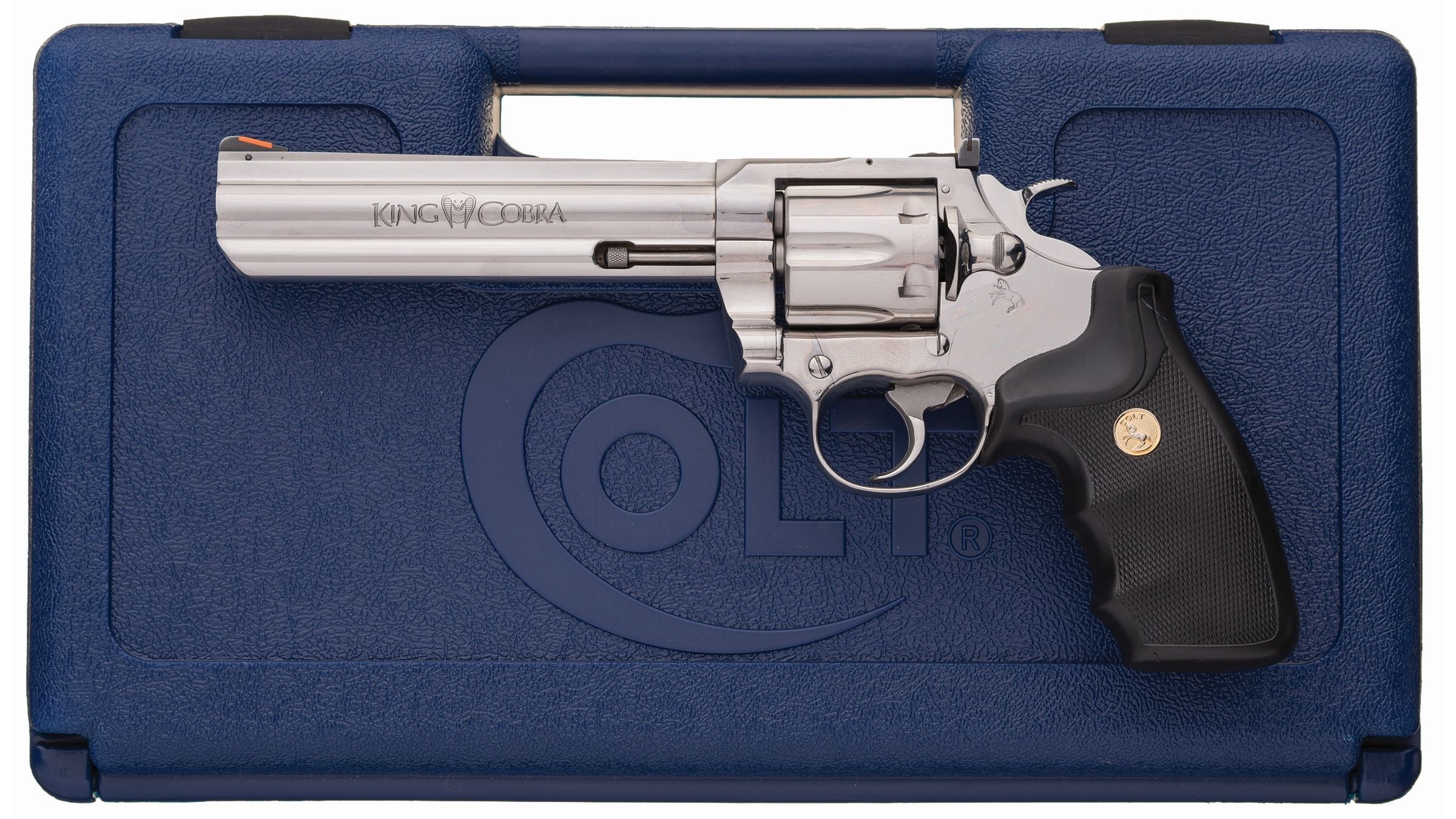 Colt King Cobra Double Action Revolver With Case Rock Island Auction 