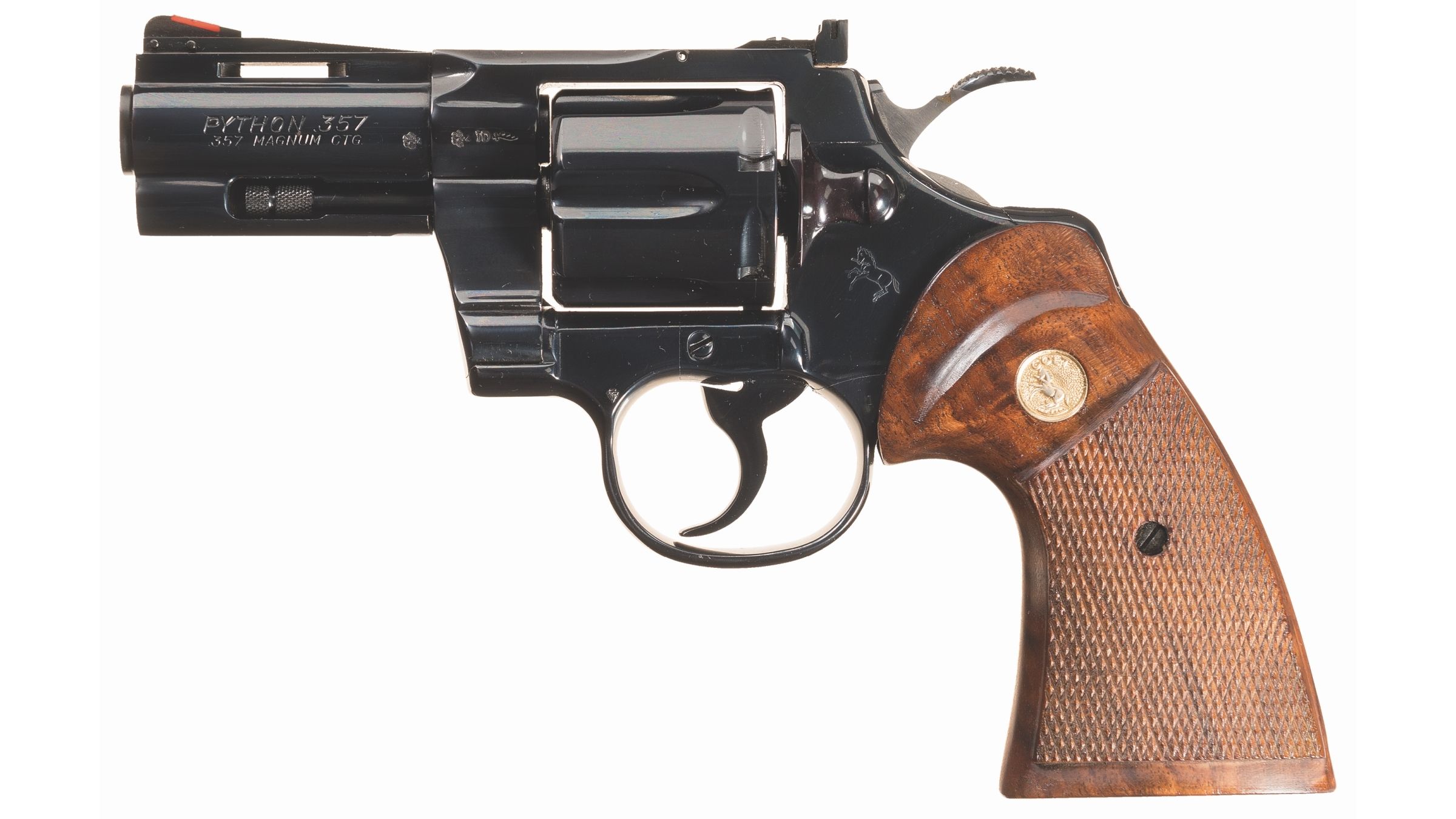 German Proofed Colt Python Double Action Revolver | Rock Island Auction
