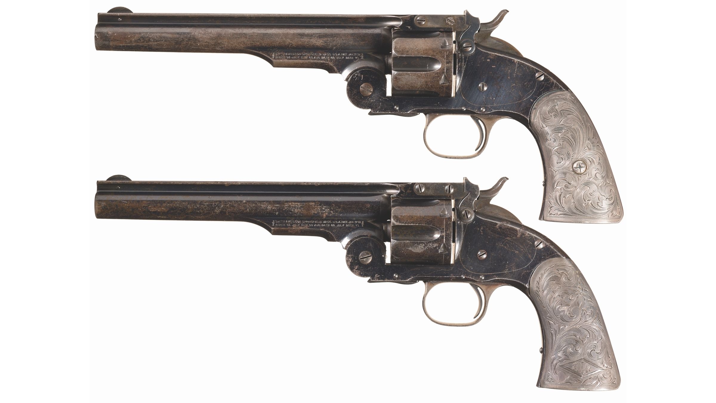 Two San Francisco-U.S. S&W 1st Model Schofield Revolvers | Rock Island ...