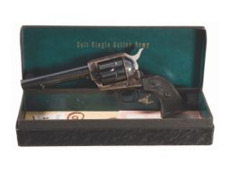 2nd Gen Colt SAA Revolver with Box and Letter | Rock Island Auction