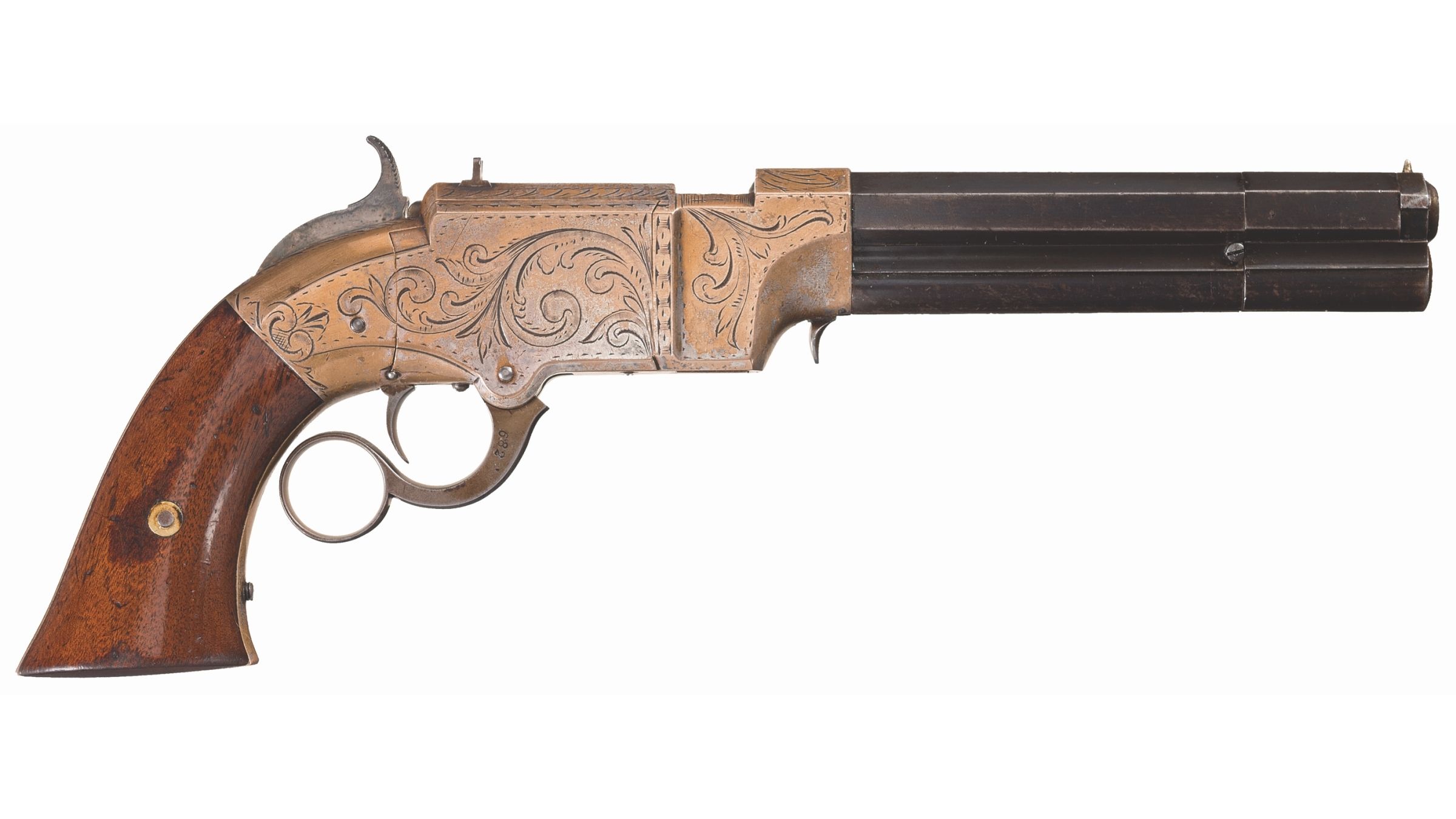 Volcanic Repeating Arms Co. Lever Action Navy Pistol | Rock Island Auction