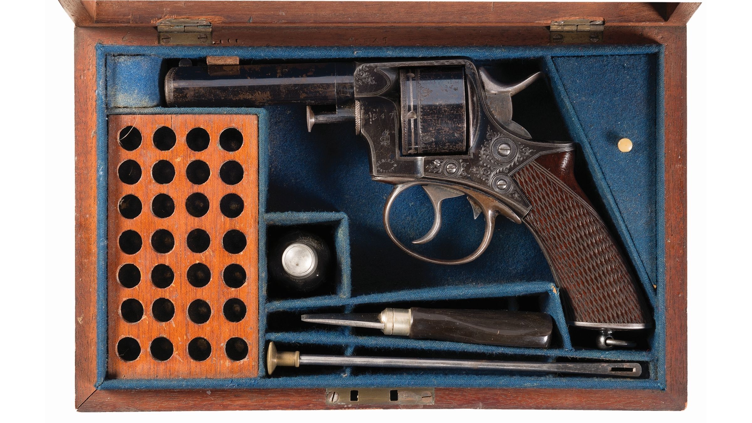 Cased Webley Royal Irish Constabulary No. 1 Revolver | Rock Island Auction