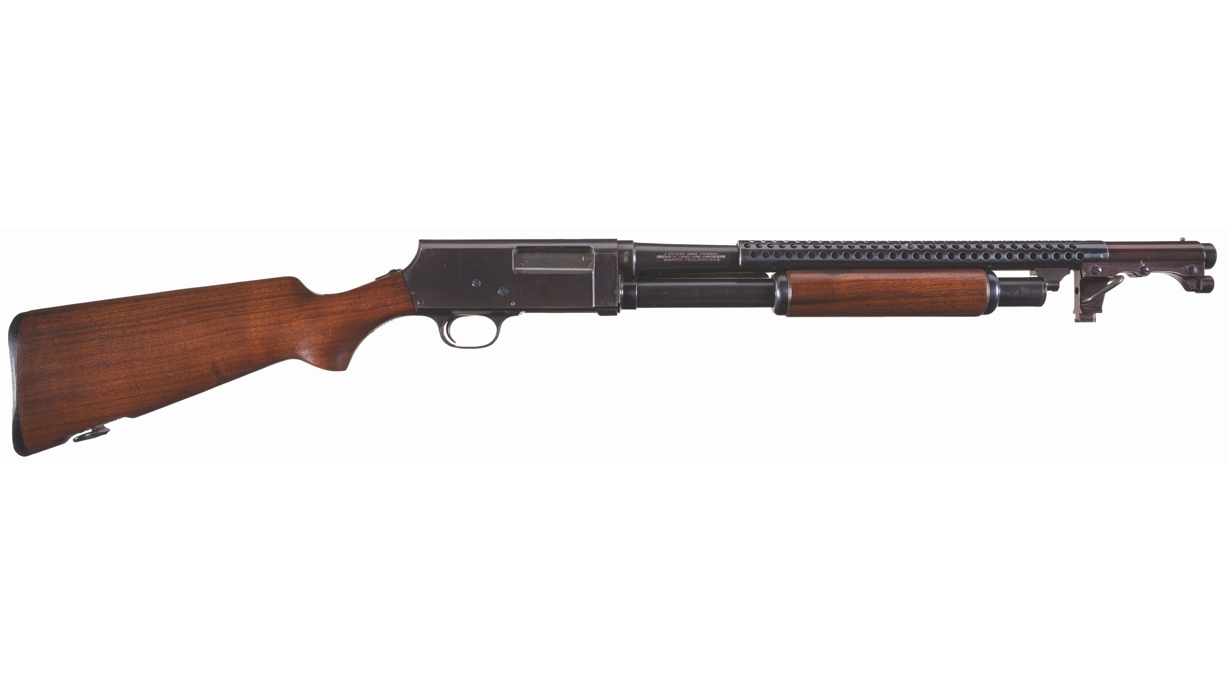 WWII U.S. Marked Stevens Model 520-30 Trench Shotgun | Rock Island Auction