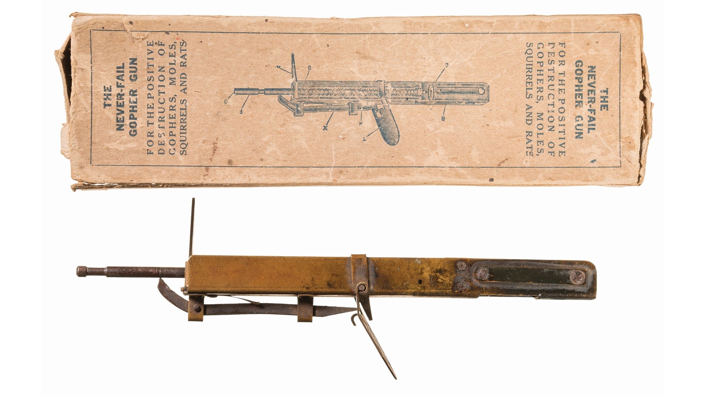 The Never-Fail Gopher Gun with Box | Rock Island Auction