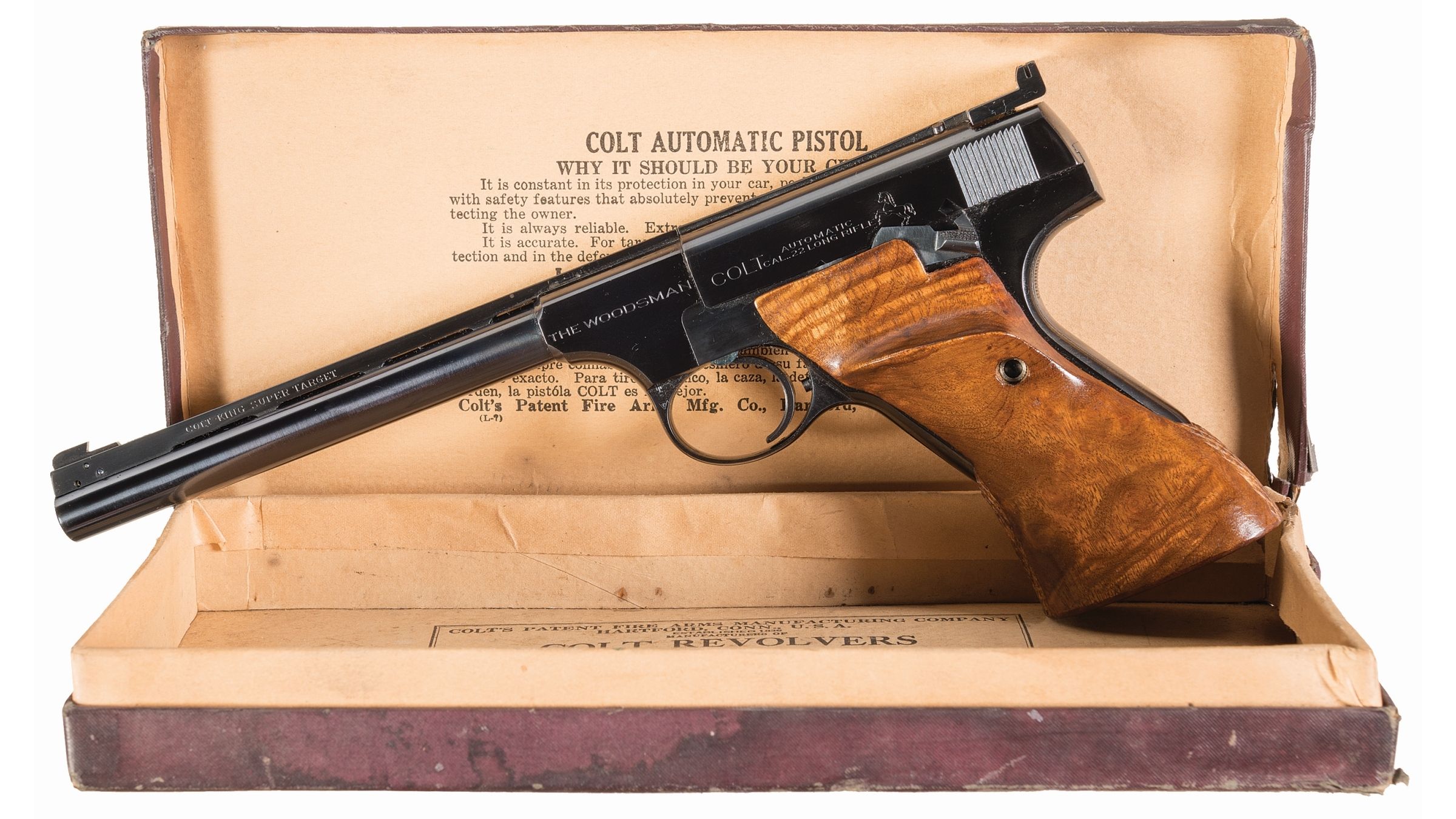 Pre-World War II Colt First Series Woodsman Target | Rock