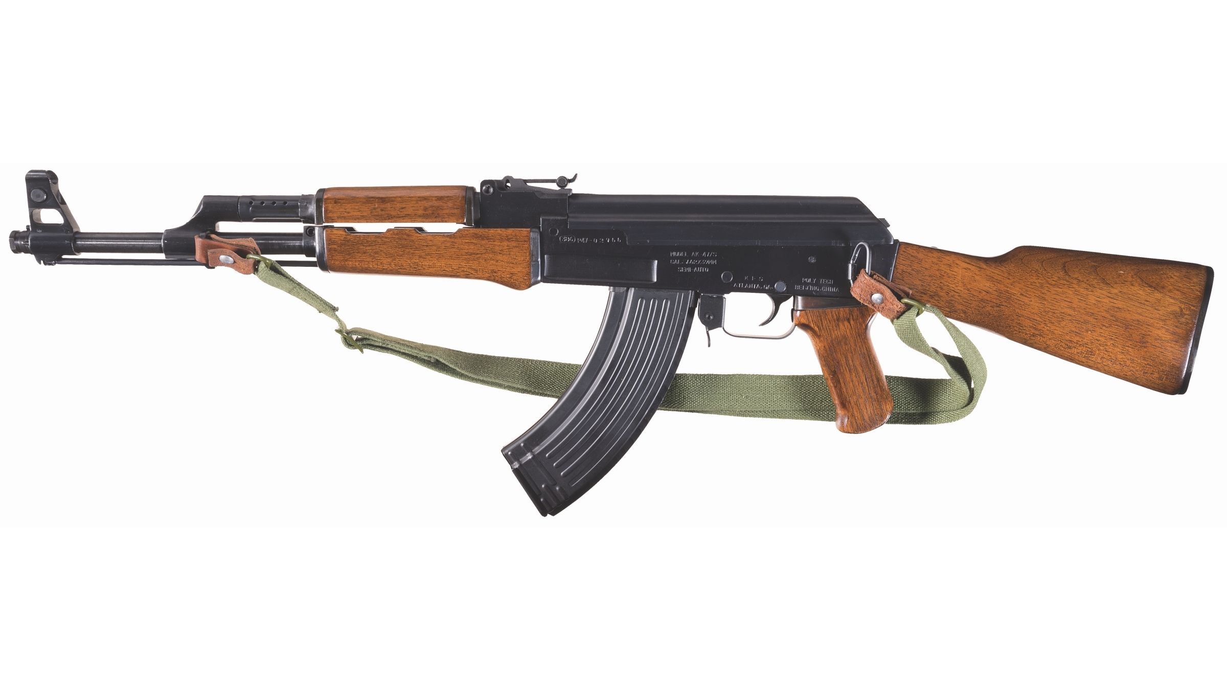 Poly Technologies AK-47-S Semi-Automatic Rifle | Rock Island Auction