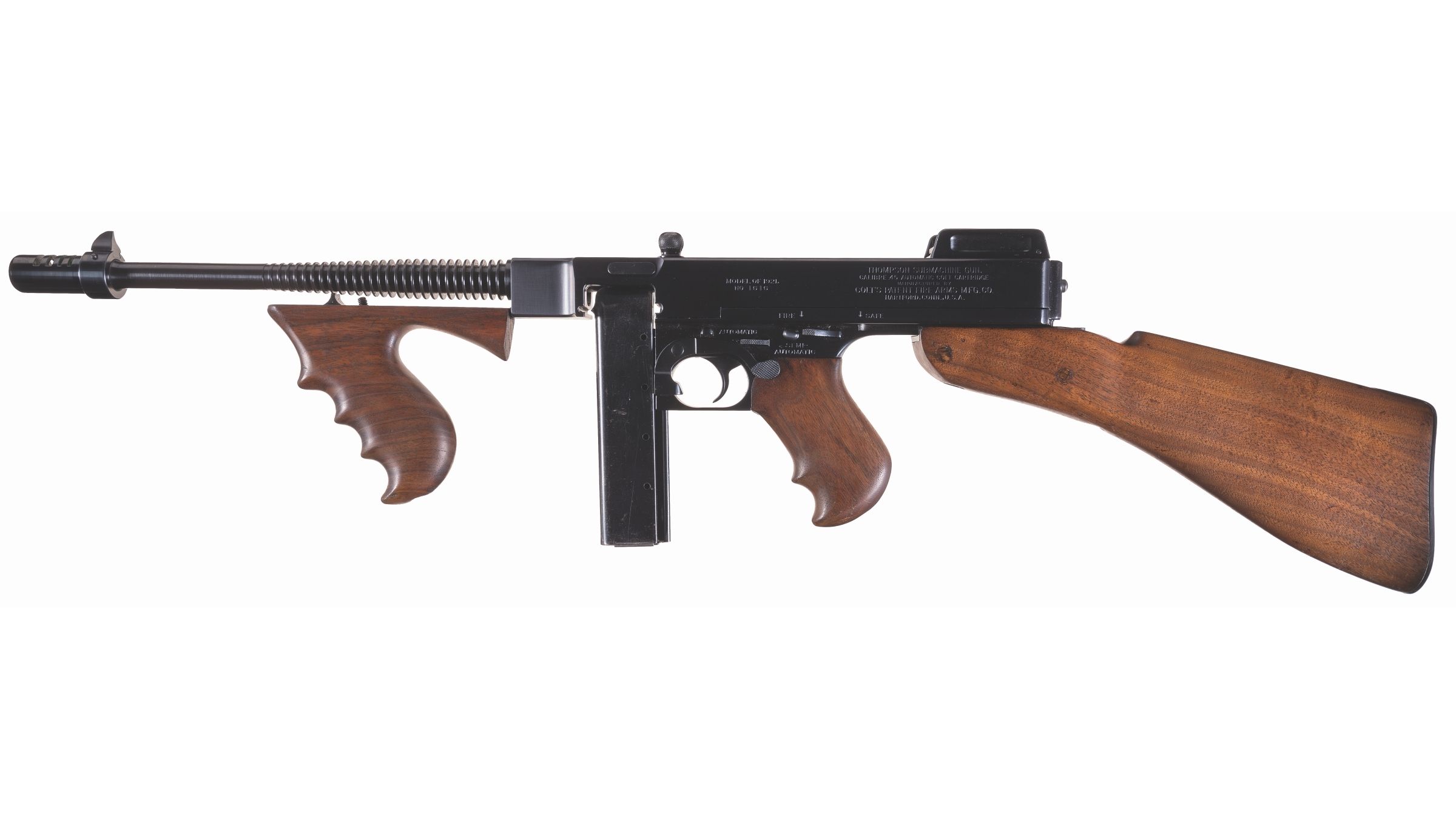 Indiana National Guard Colt 1921 Thompson Submachine Gun | Rock