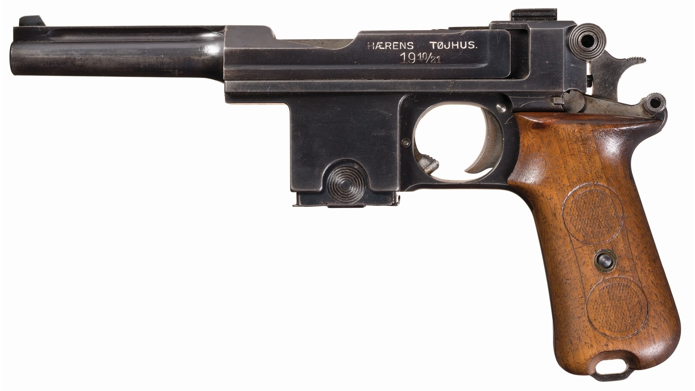 Bergmann 191021 Pistol with Extra Magazine and Holster Rock Island