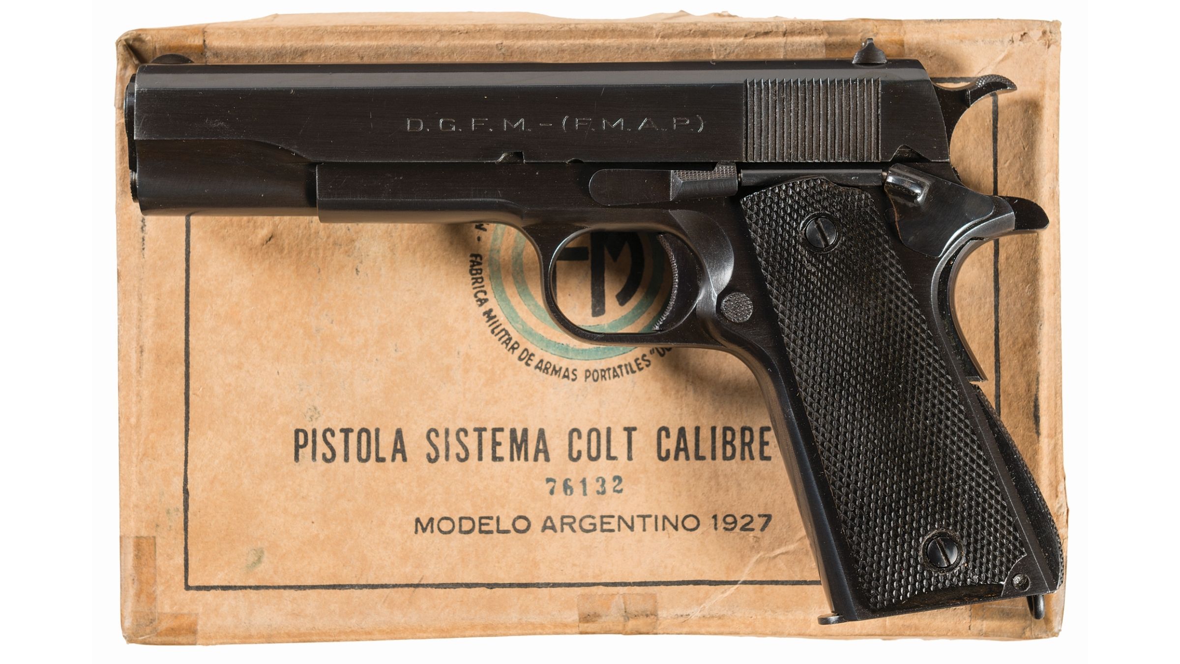 Box Colt Sistema Model 1927 1911 
