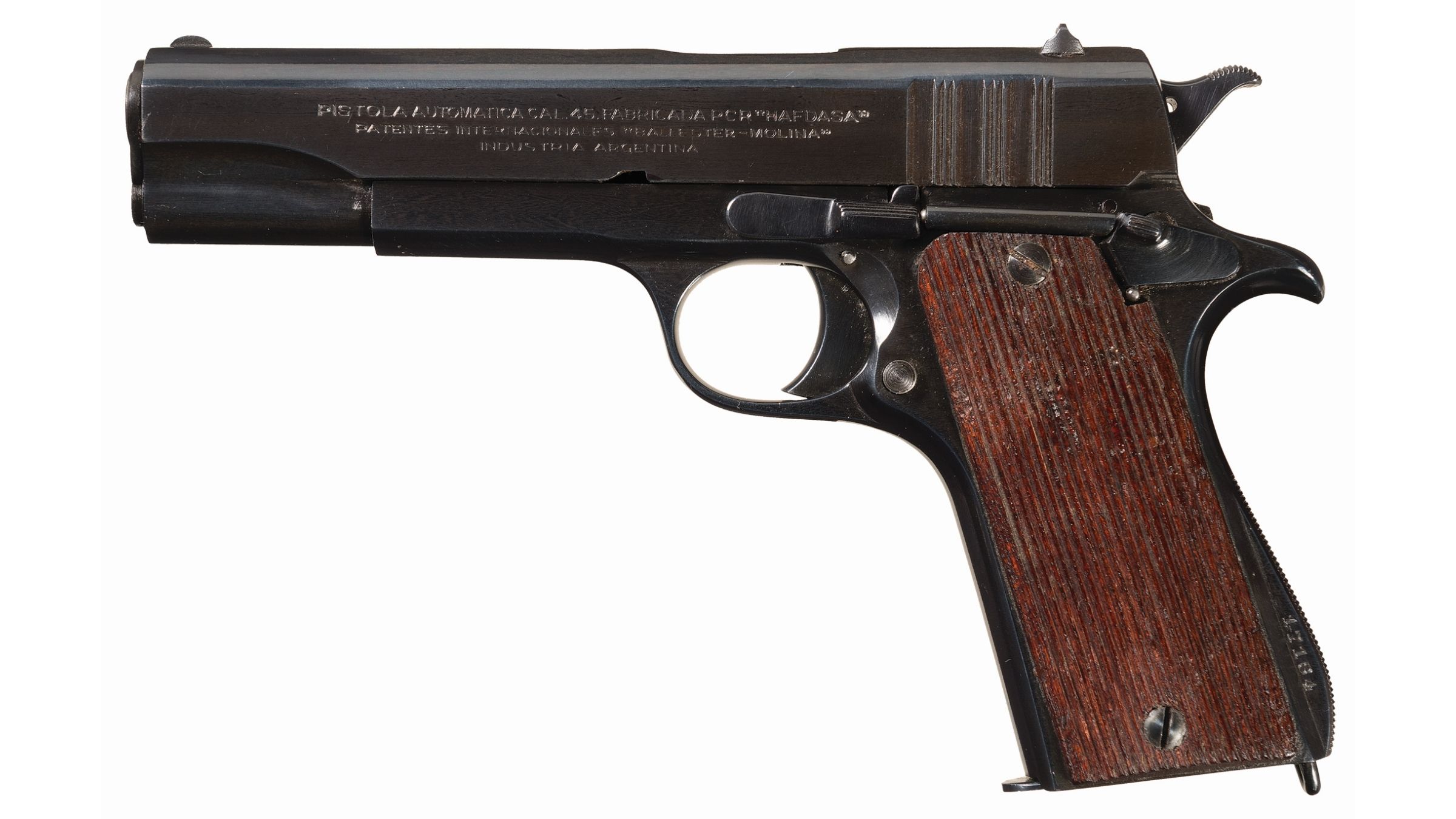 Argentine Hafdasa Ballester-Molina Semi-Automatic Pistol | Rock Island ...