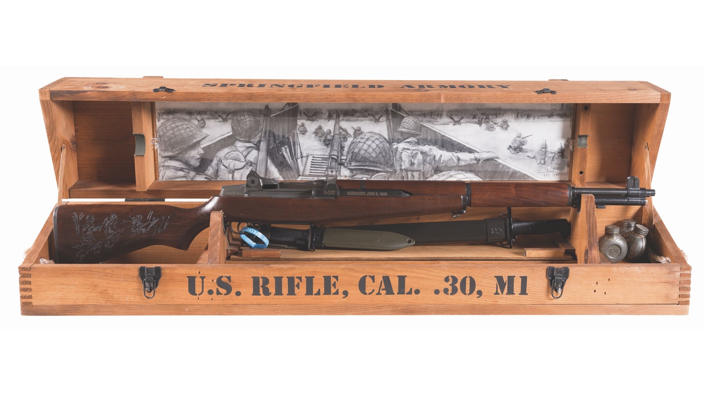 Springfield Armory D-Day Commemorative MI Garand Rifle | Rock Island ...