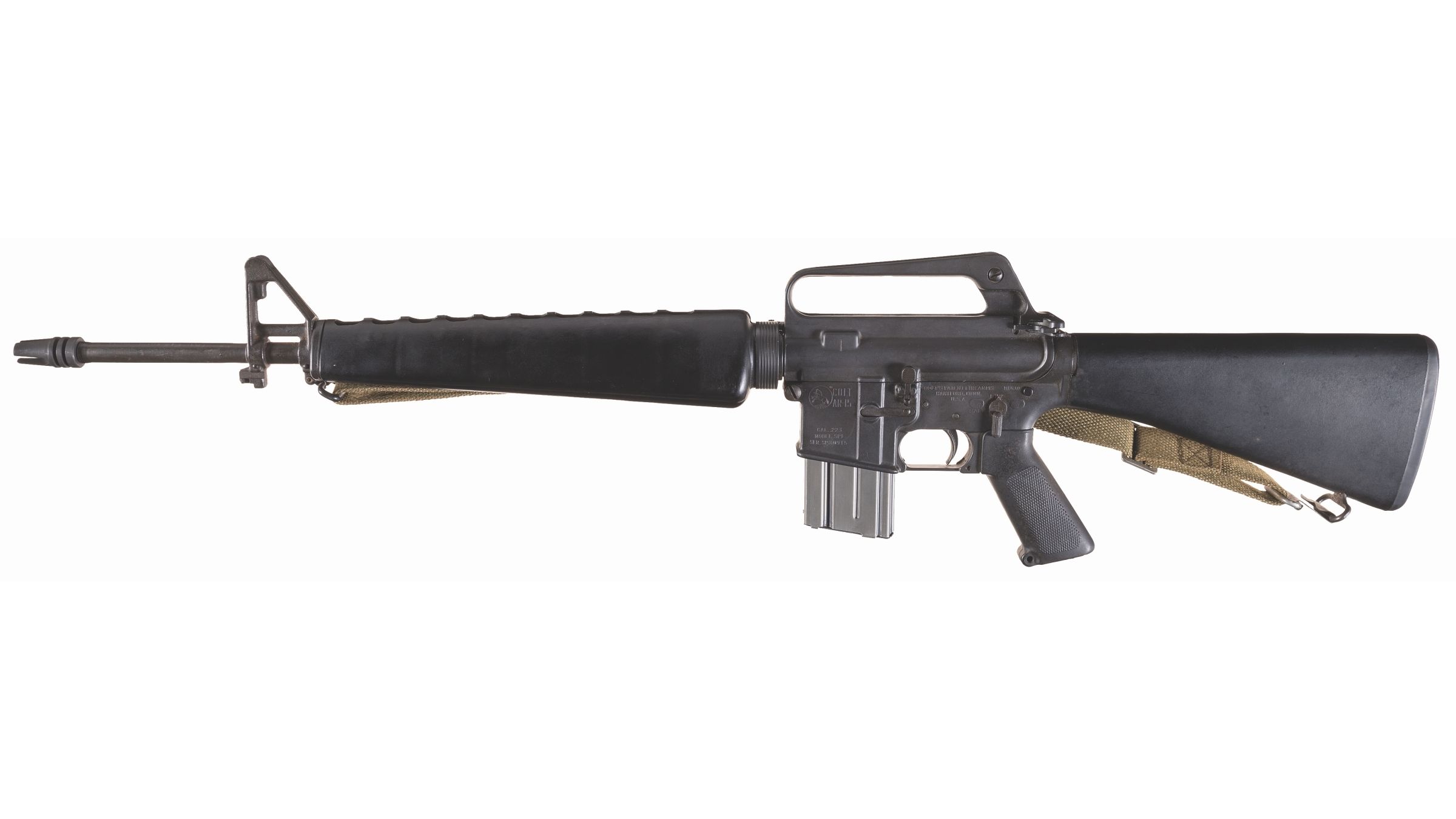 Colt Retro 4x Carry Handle Mounted Scope - AR15 and M16A1