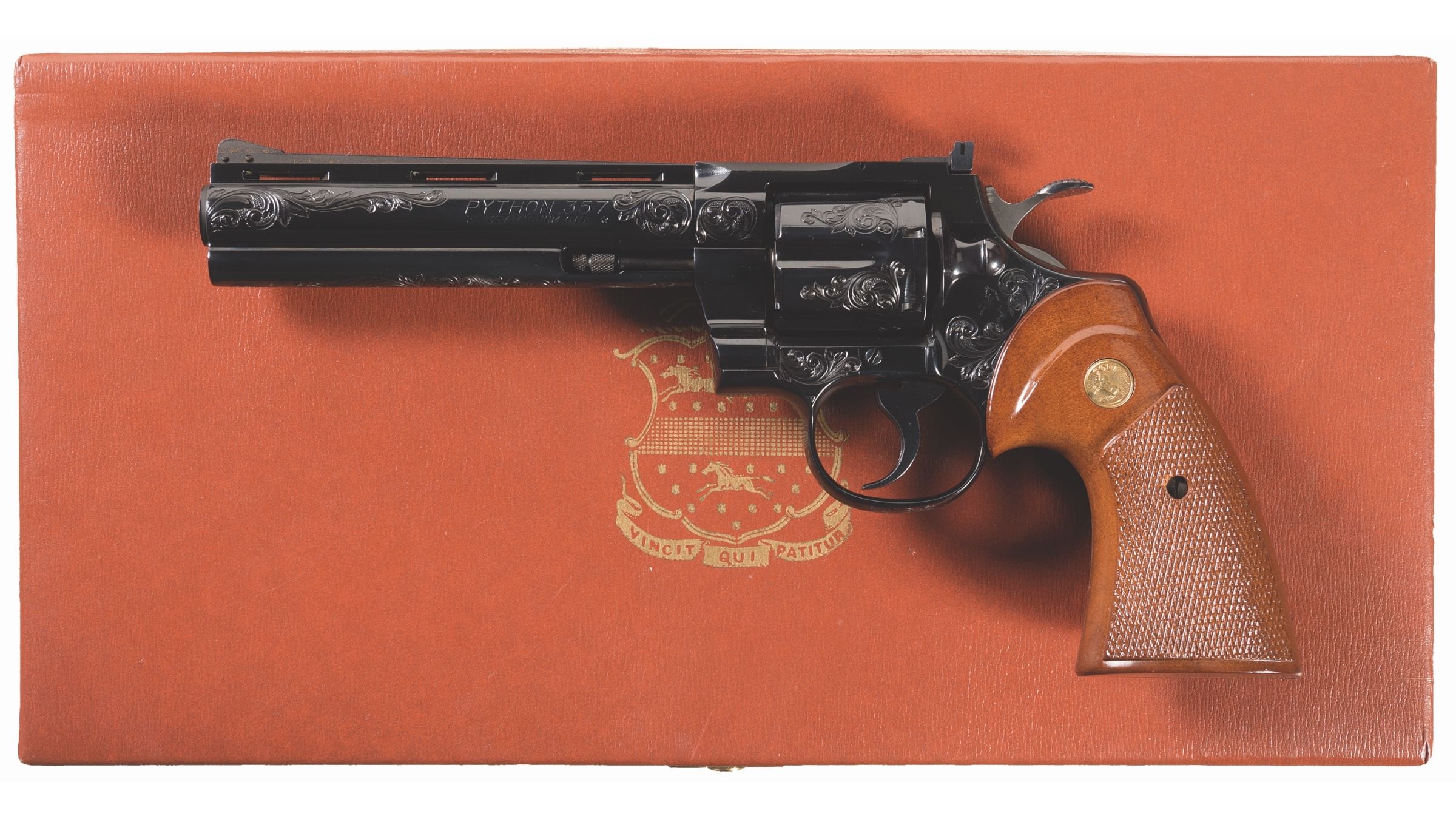 Class "B" Engraved Colt Python Double Action Revolver | Rock Island Auction