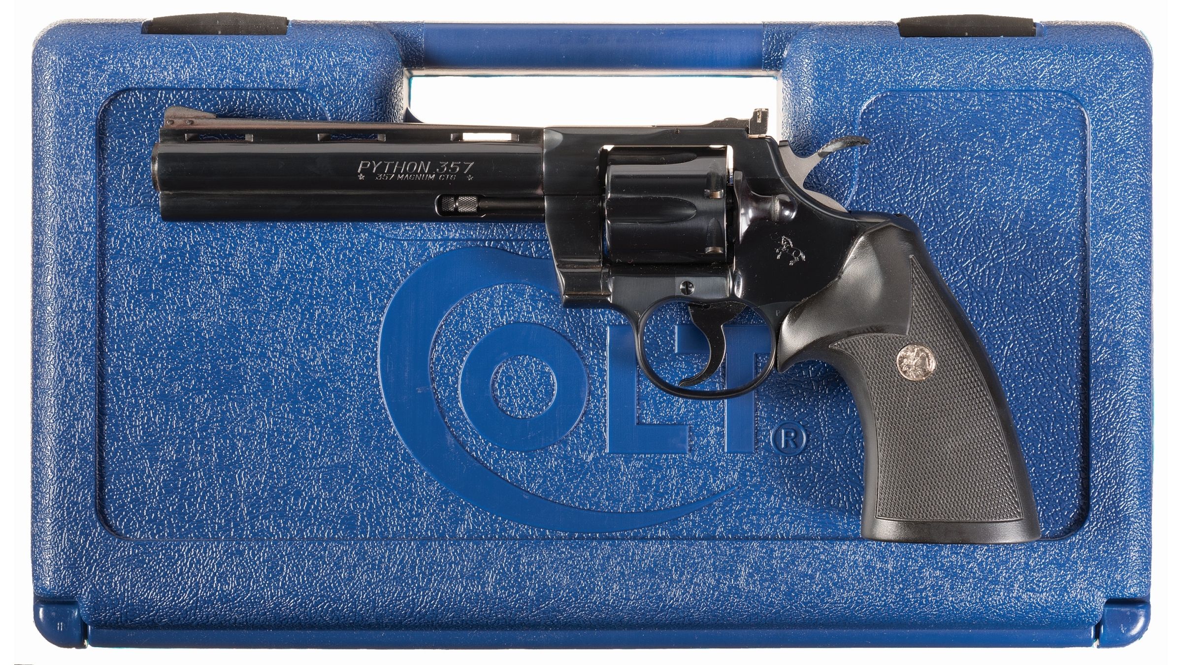 Colt Python Double Action Revolver with Case | Rock Island Auction