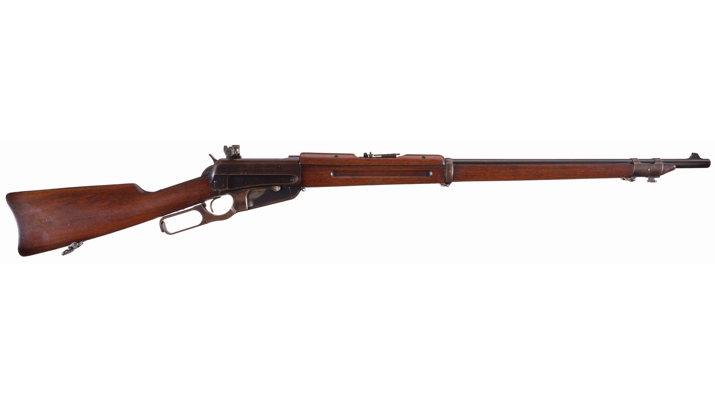 Colorado National Guard Marked Winchester Model 1895 Musket Rock Island Auction