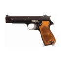 Poignée (grip) KSD Pour Pistolet SIG P210 Modèles -1/-4/-5/-6 Et DK M49, Avec Anneau De Cordon, En Noyer - Neuf