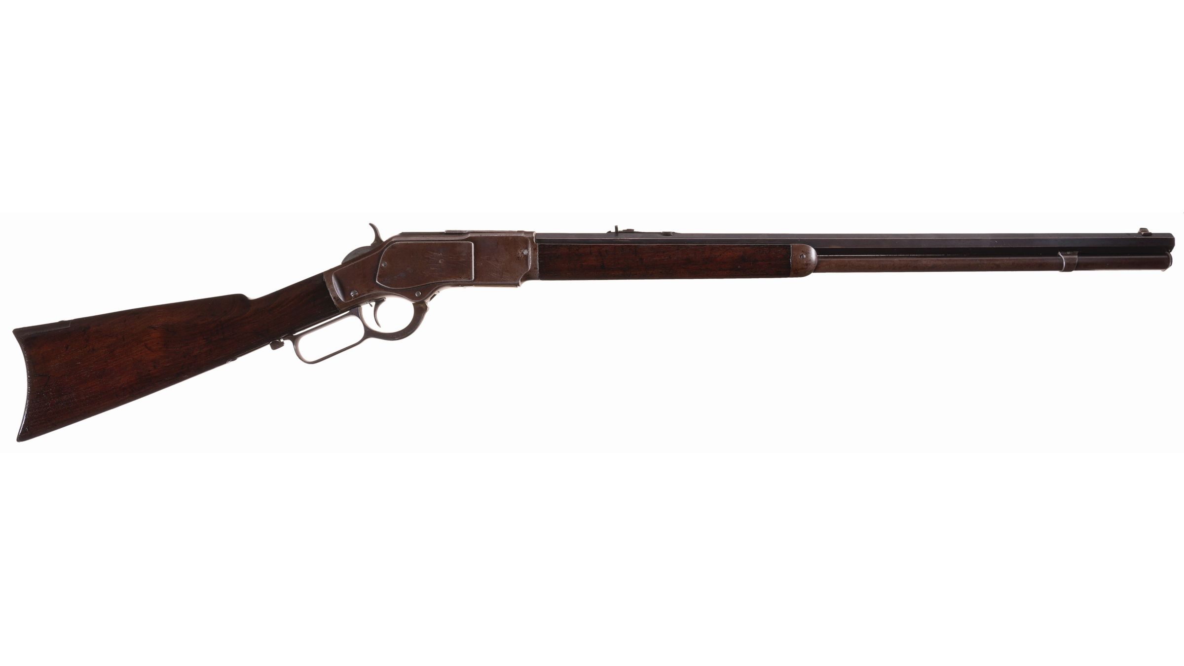 Early Winchester Model 1873 .22 Rimfire Takedown Rifle Rock Island