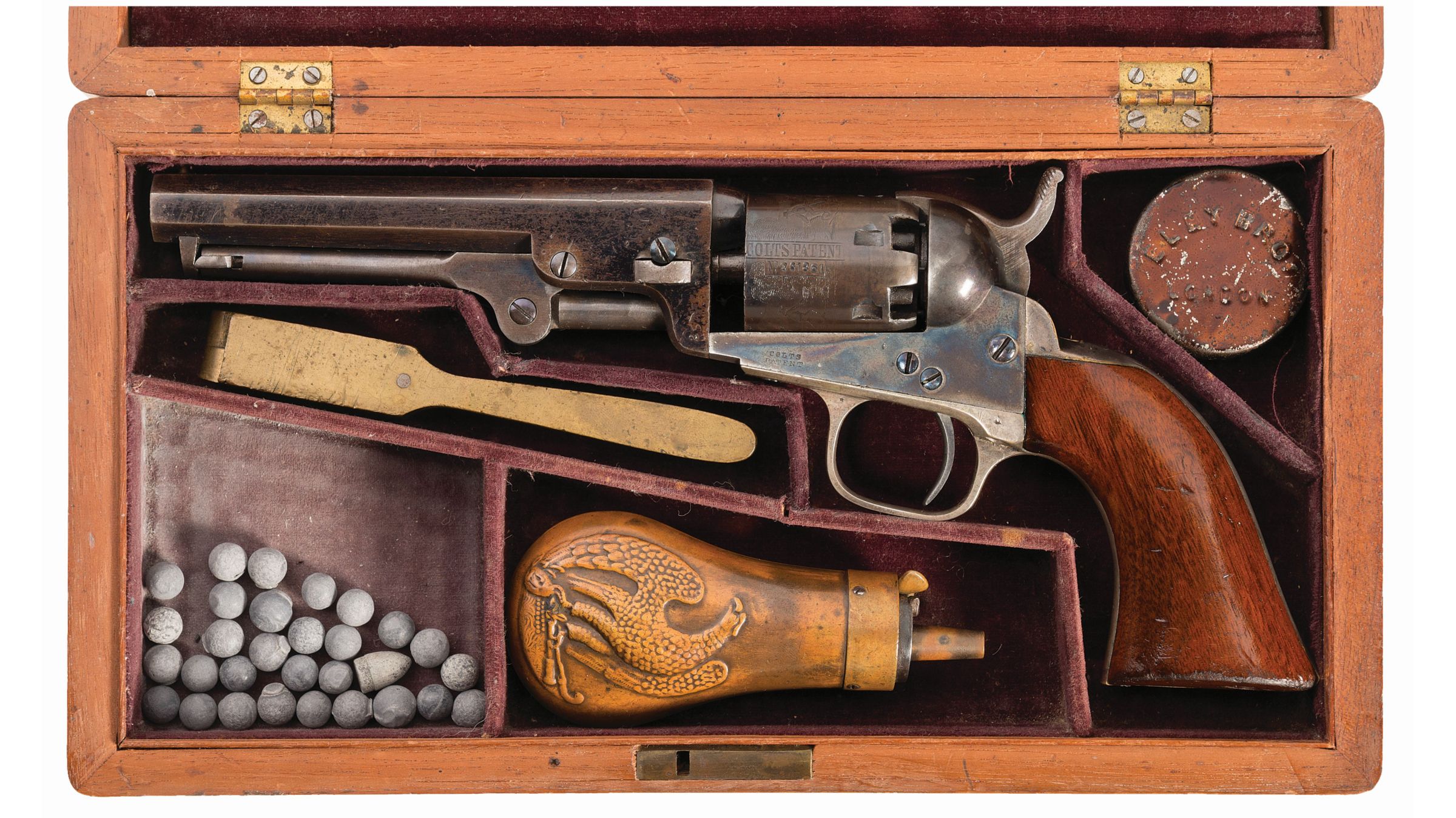 Cased Colt Model 1849 Pocket Revolver | Rock Island Auction