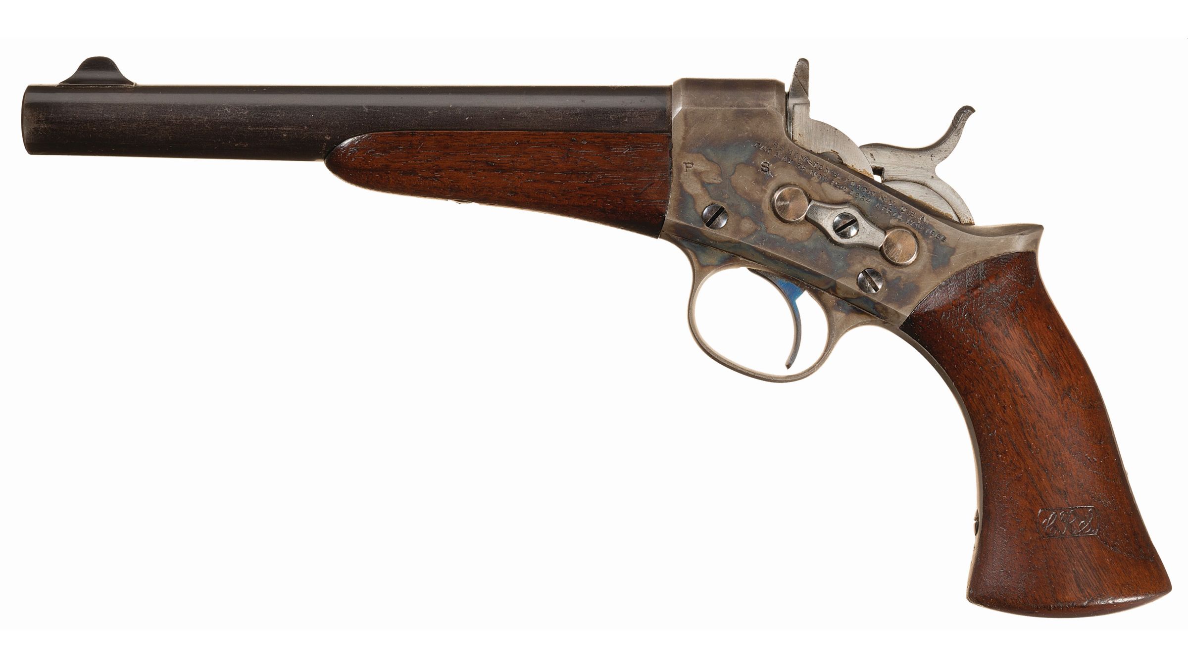 U.S. Remington Model 1871 Army Rolling Block Pistol | Rock Island Auction