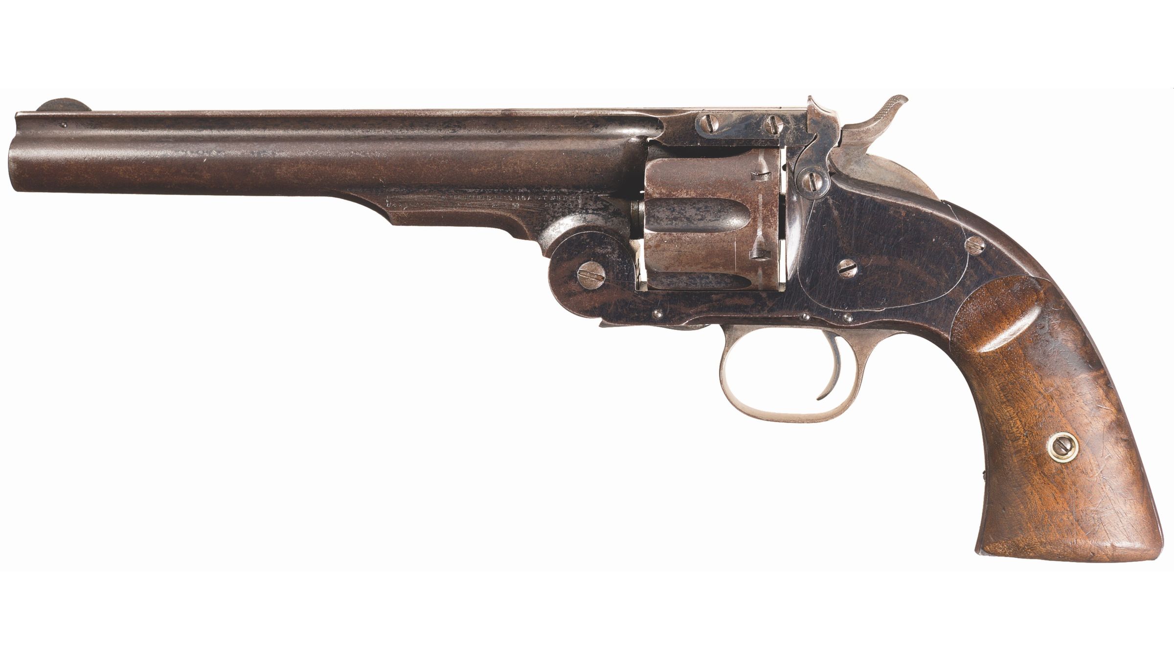 Very Early U.S. Smith & Wesson First Model Schofield Revolver | Rock ...