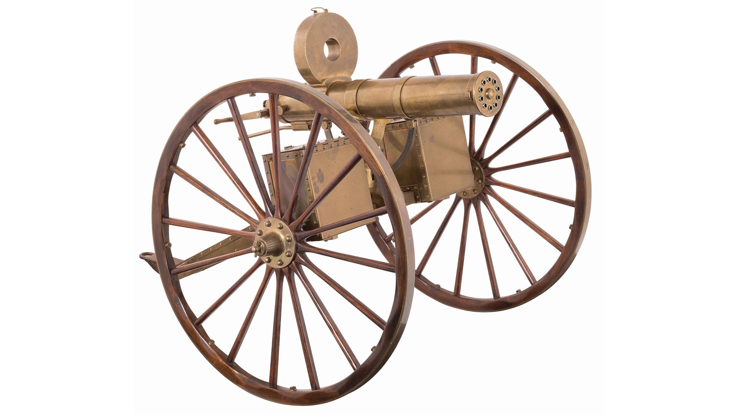 Furr & Kuhni Arms Miniature Copy of a Model 1883 Gatling Gun | Rock ...