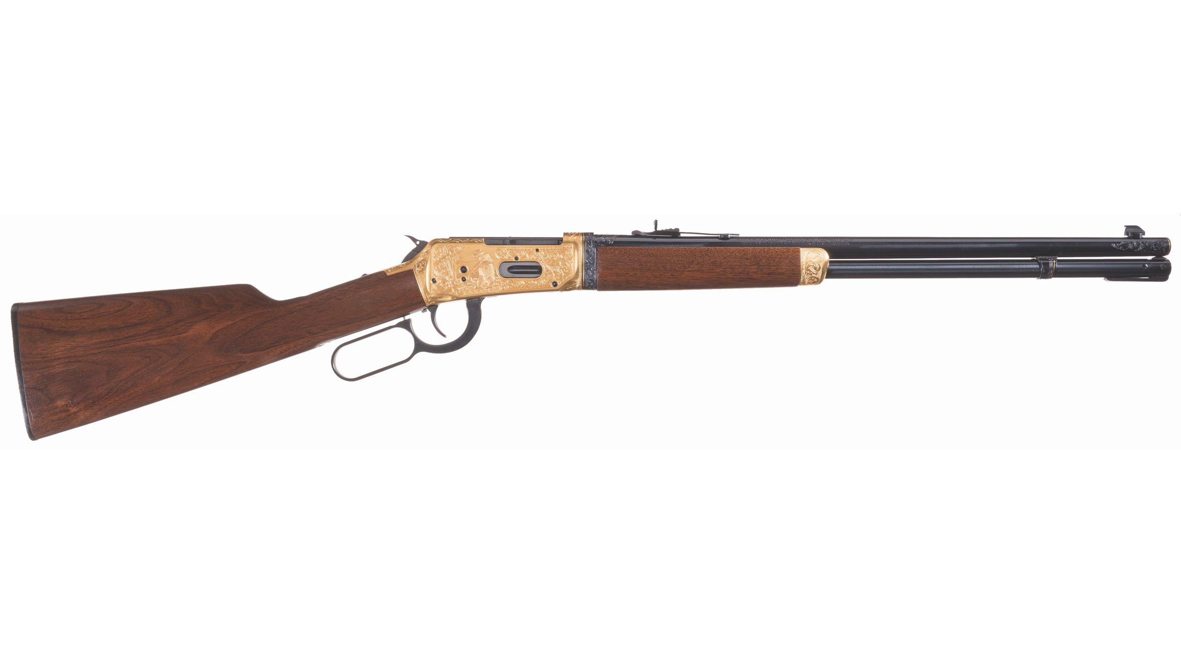 Adams Engraved Winchester Model 94TD Lever Action Rifle | Rock Island ...