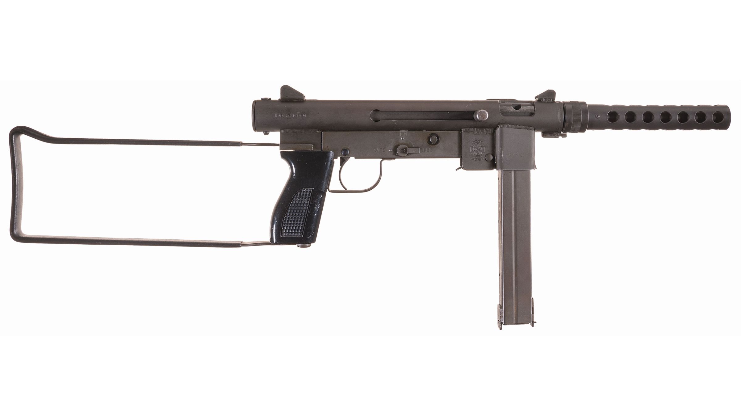 S&W Model 76 Registered Transferrable Machine Gun Rock Island Auction