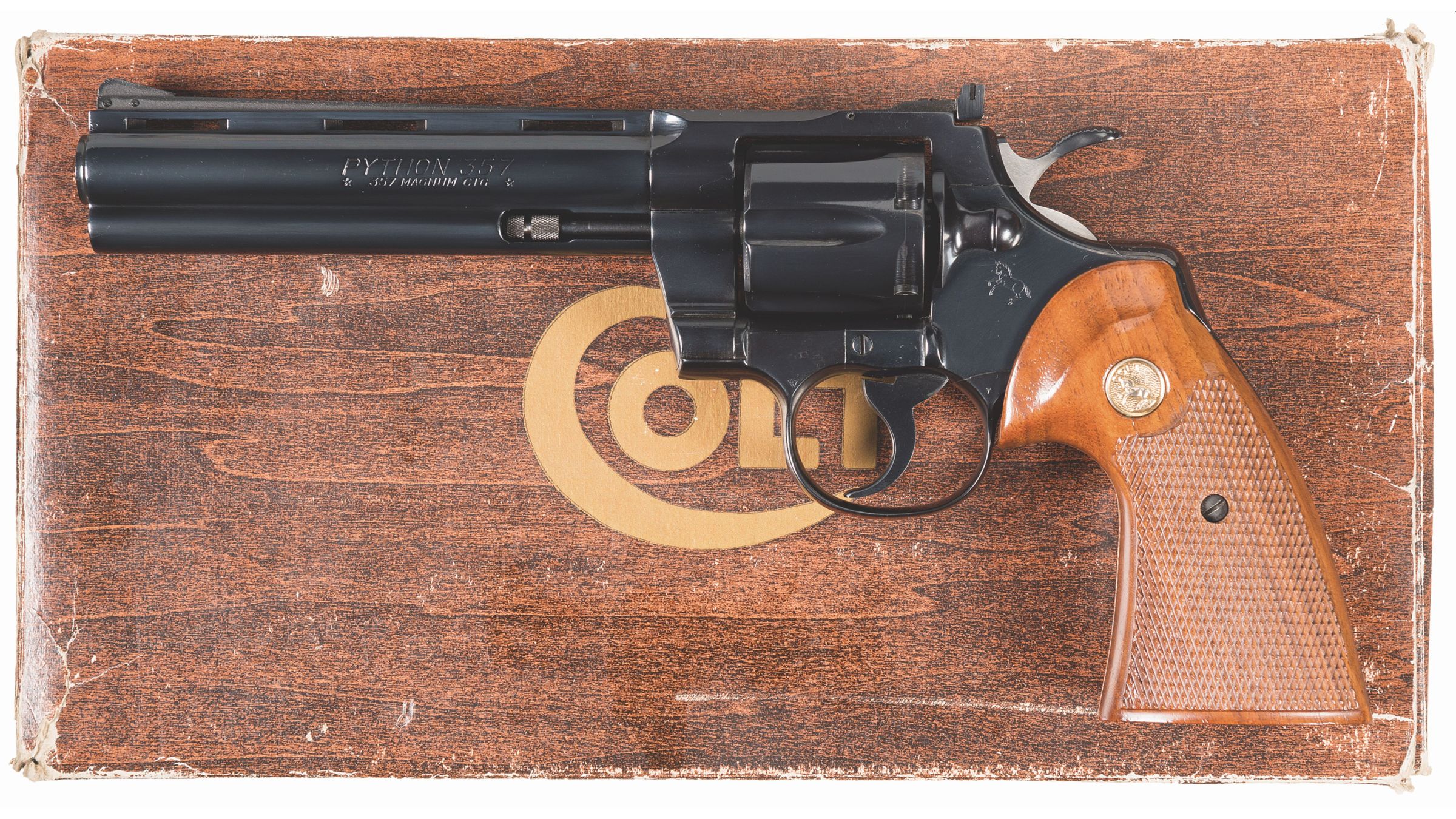 Colt Python Double Action Revolver with Box | Rock Island Auction