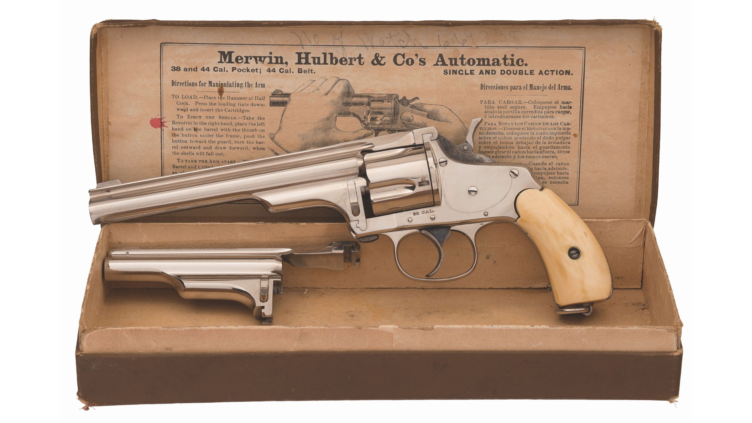 Merwin, Hulbert & Co. Medium Frame Revolver | Rock Island Auction