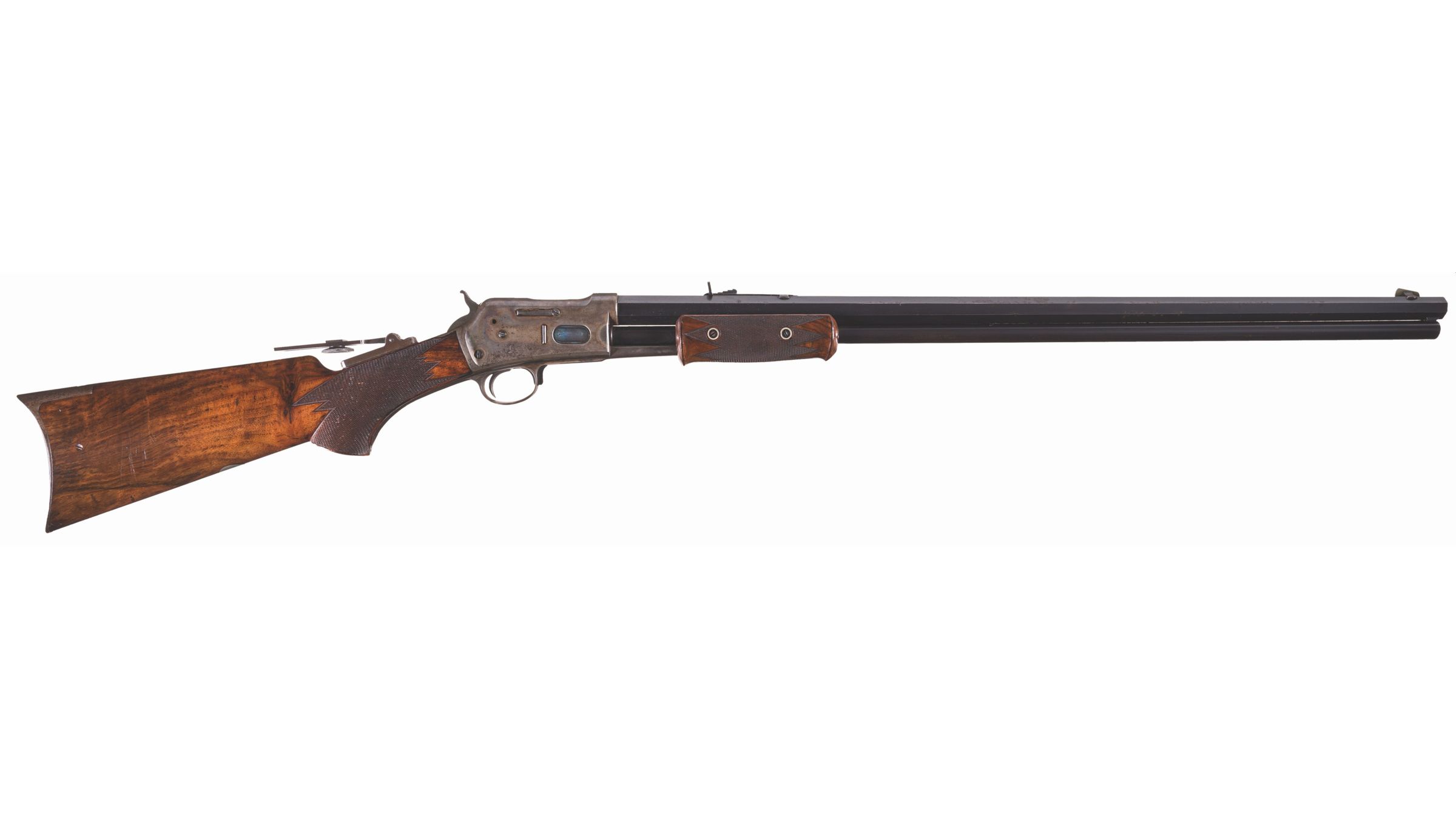 Casehardened Deluxe Colt Lightning Slide Action Rifle | Rock 