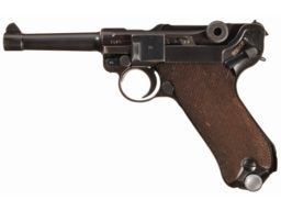 Rare Vintage NAKATA P-08 Artillery Luger Replica in Box with
