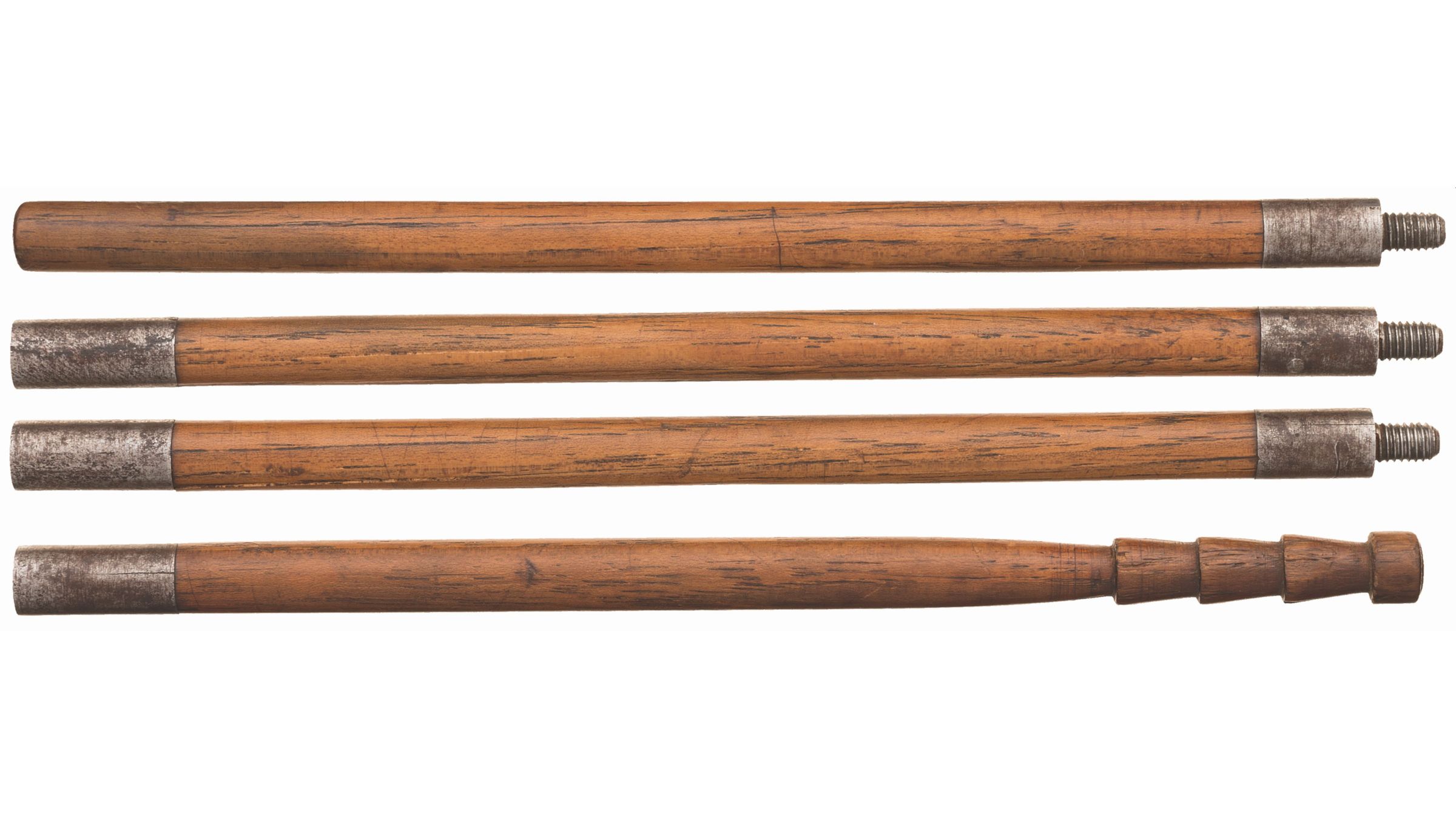 Scarce FourPiece Wood Henry Repeating Rifle Cleaning Rod Rock Island