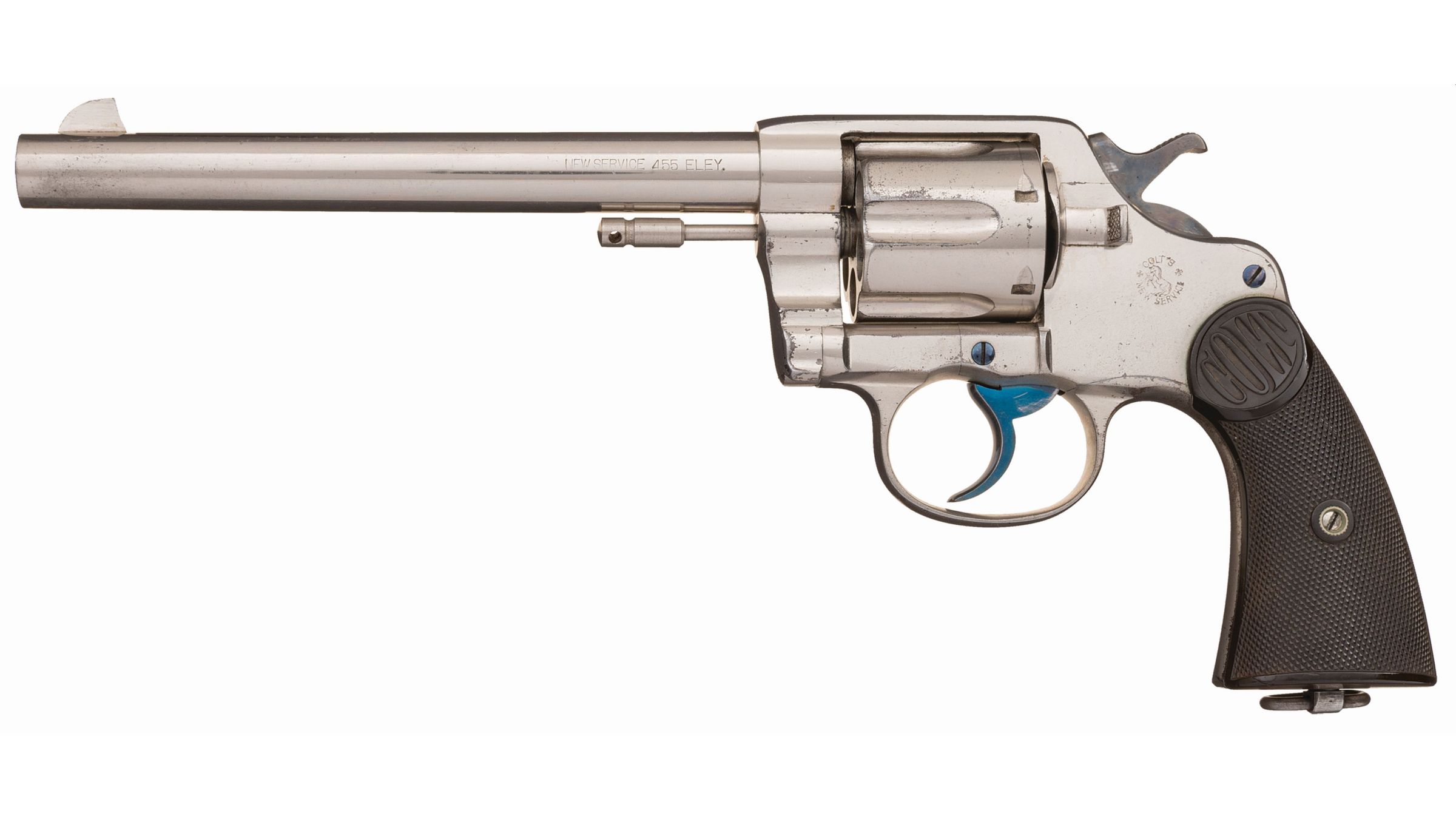 colt new service revolver frame size