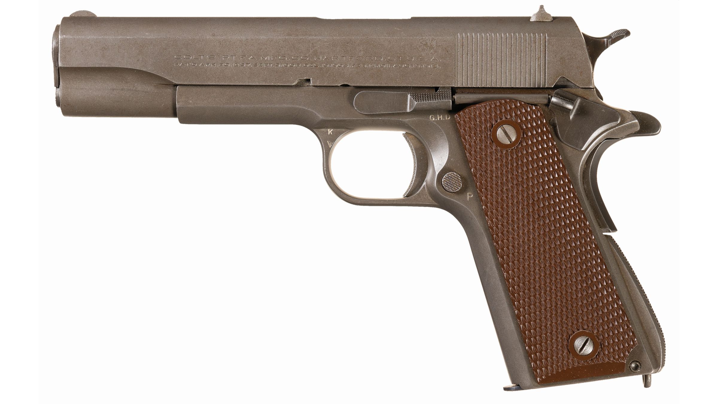 WWII Colt Government Model Pistol Factory Converted to 1911A1