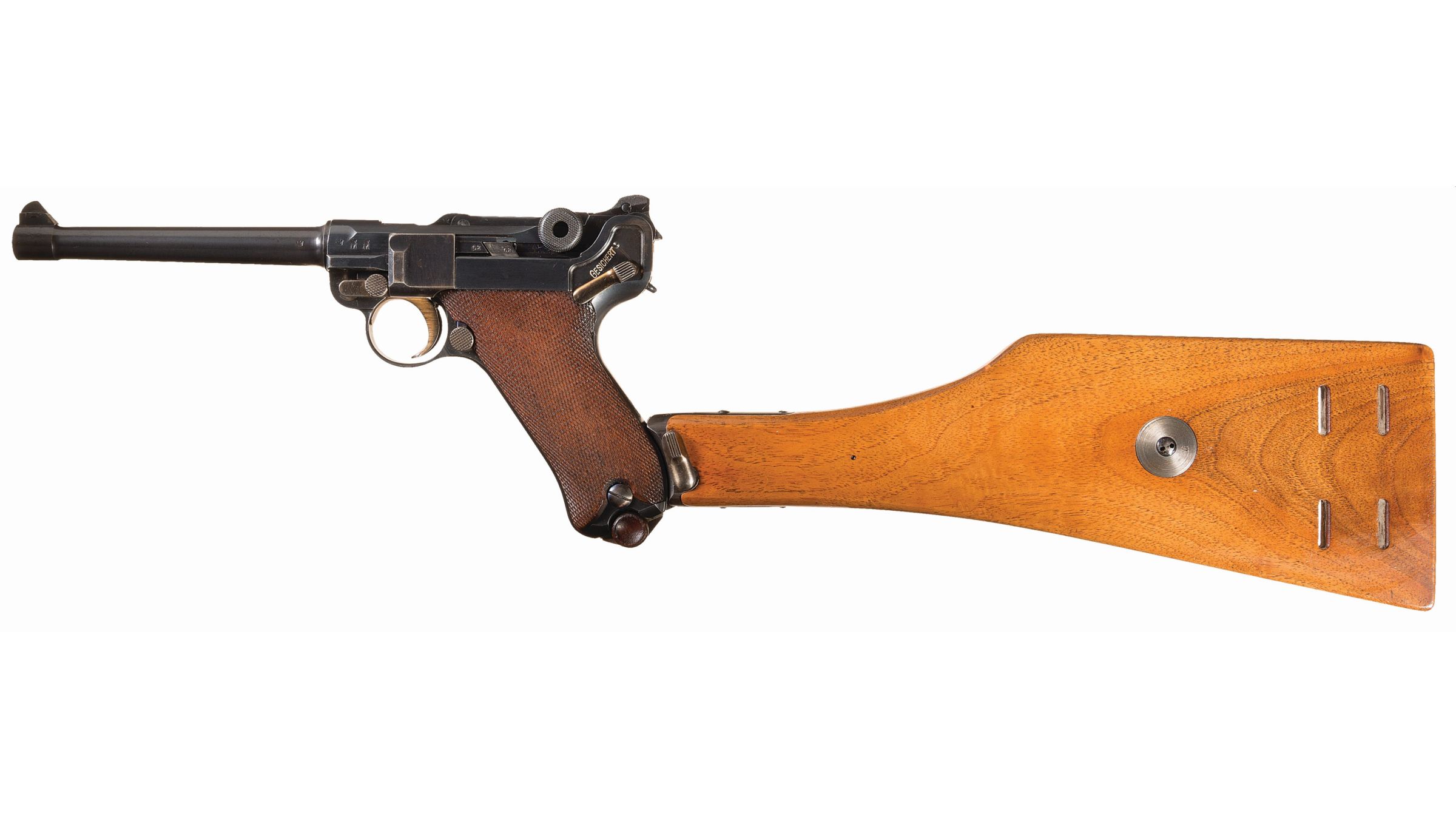 DWM 1908 Navy Luger Pistol with Stock & Accessories | Rock Island Auction