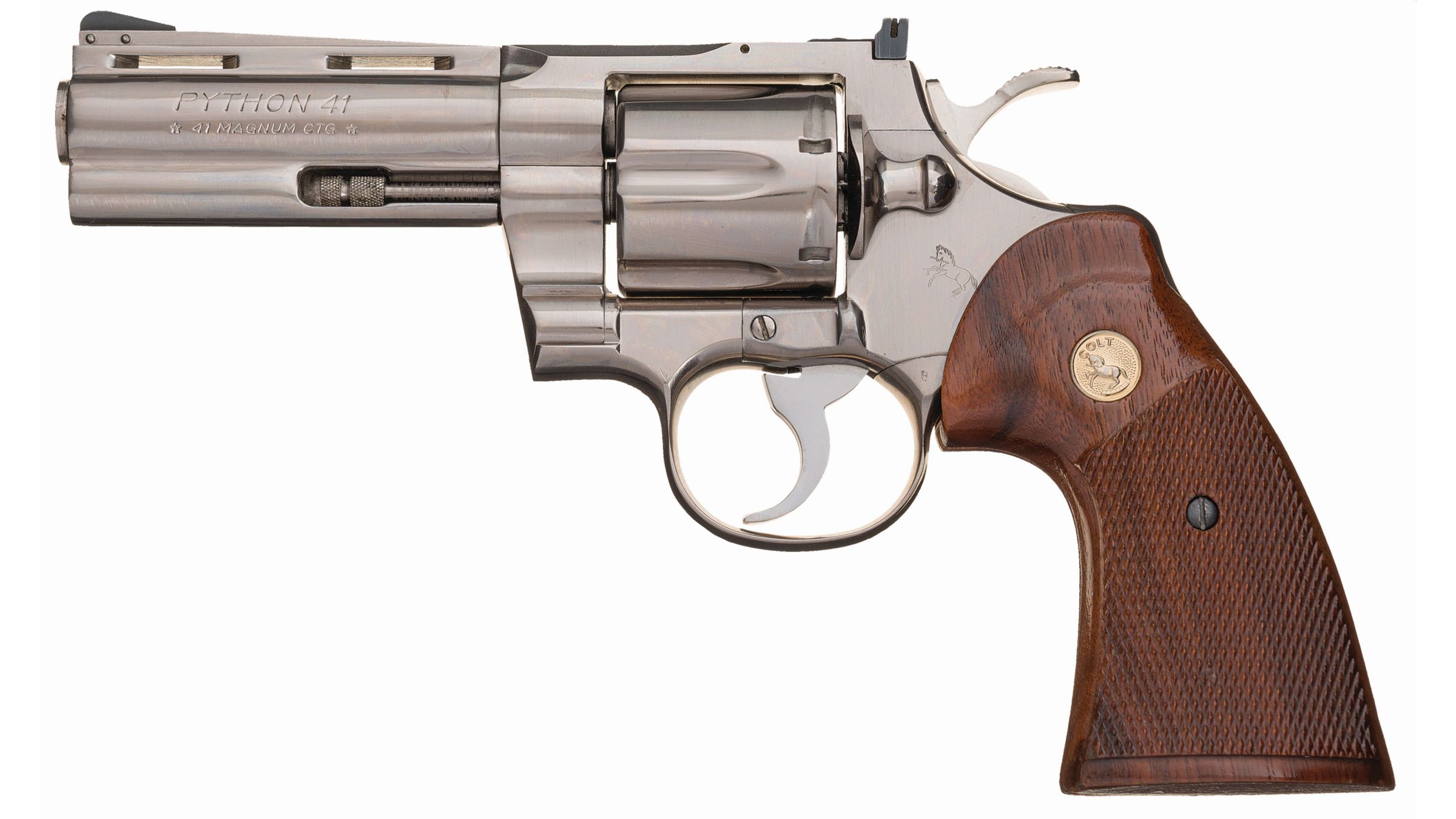 Colt Python Double Action Revolver in .41 Magnum | Rock Island Auction