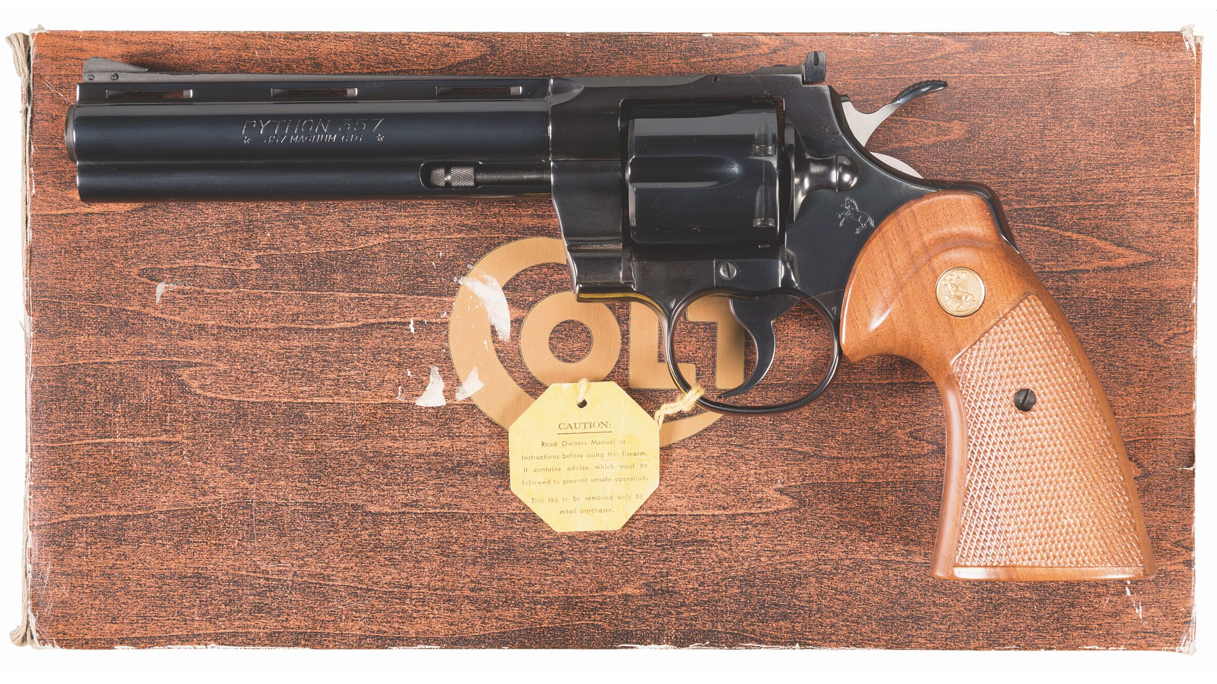 Colt Python Double Action Revolver with Box | Rock Island Auction