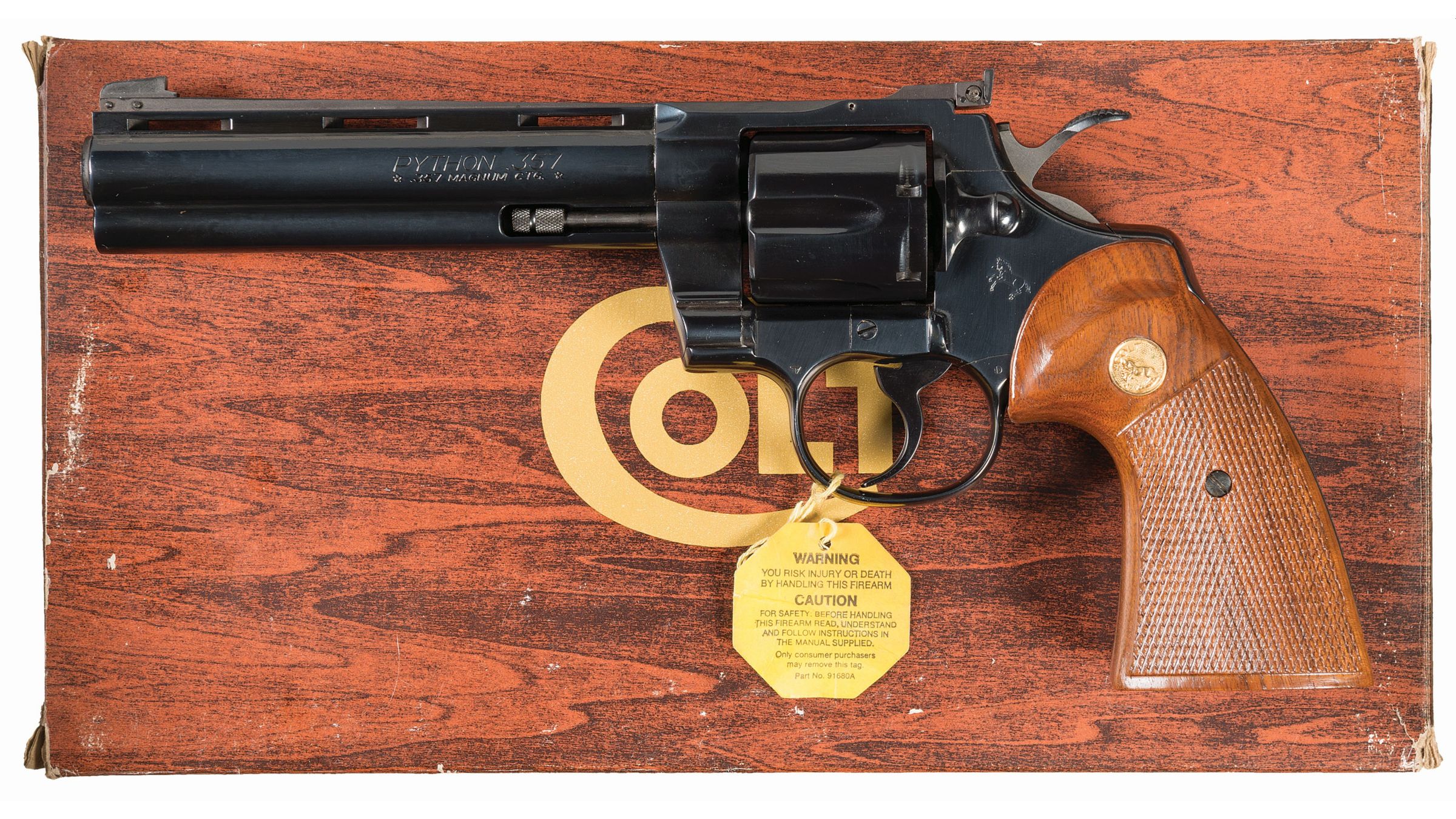 Colt Python Double Action Revolver with Box | Rock Island Auction