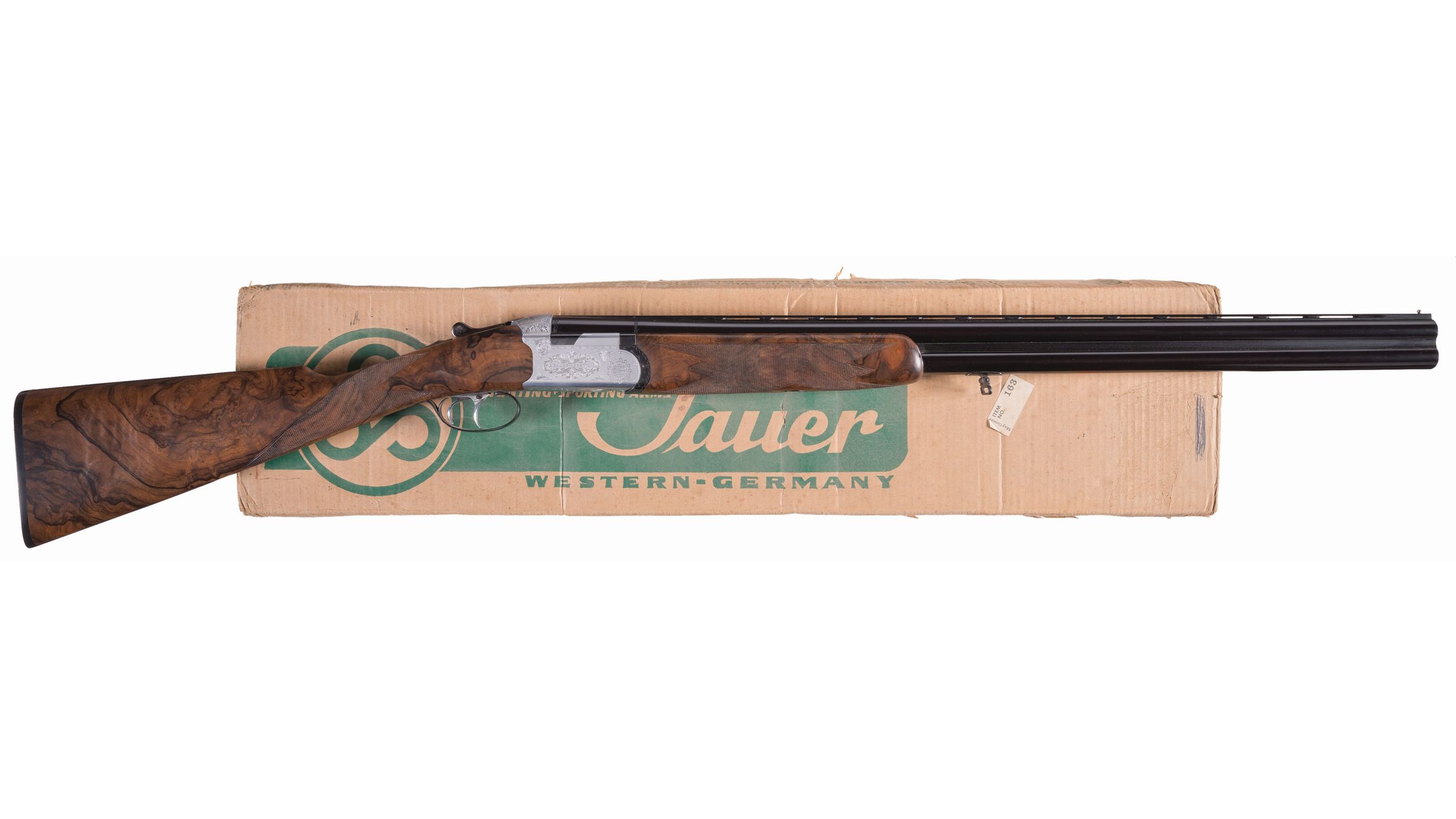 SauerBeretta Model S56E OverUnder Shotgun with Case Rock Island Auction