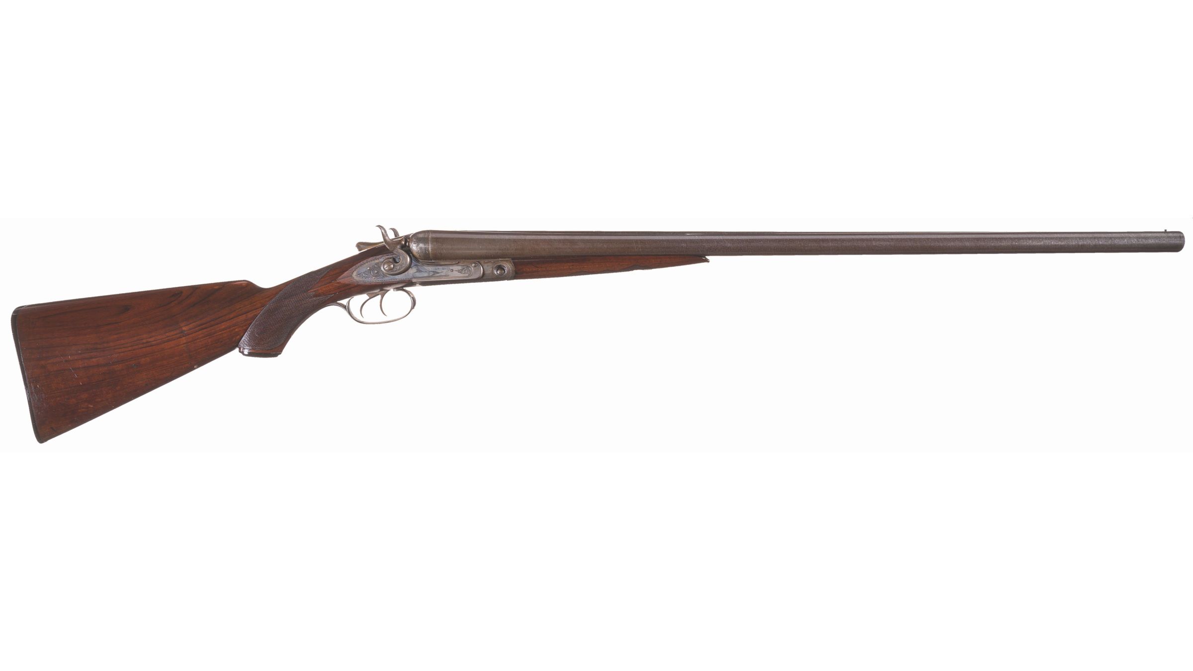 Engraved Parker Brothers Side by Side Hammer Shotgun | Rock Island Auction