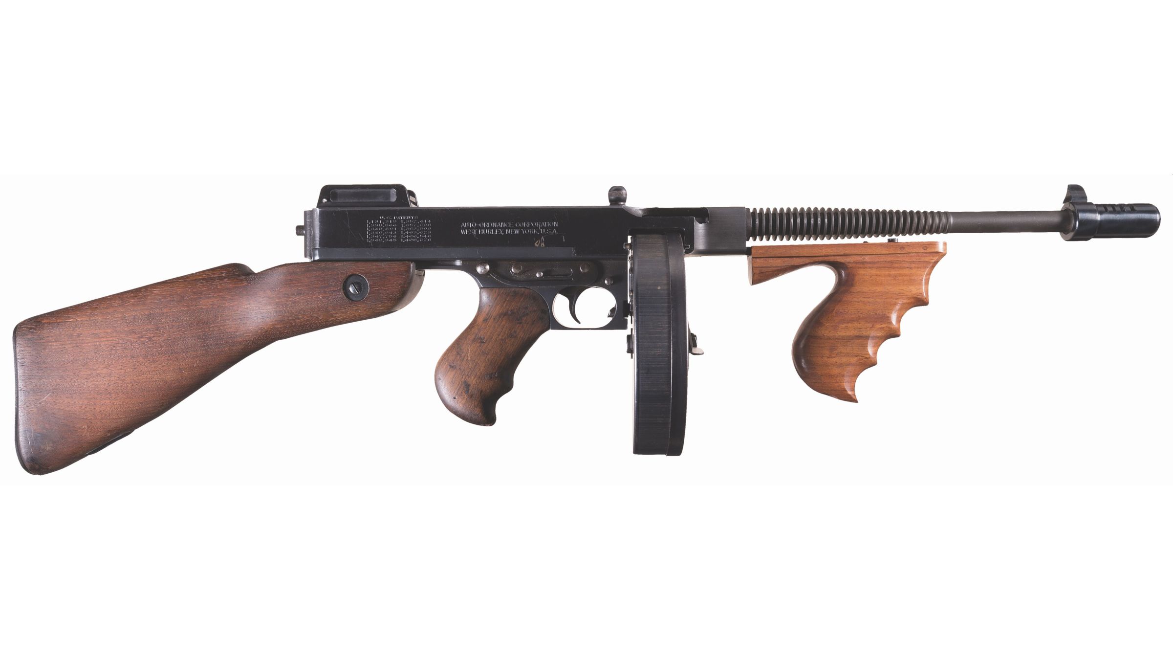 AutoOrdnance/West Hurley 1928 Thompson Machine Gun Rock Island Auction