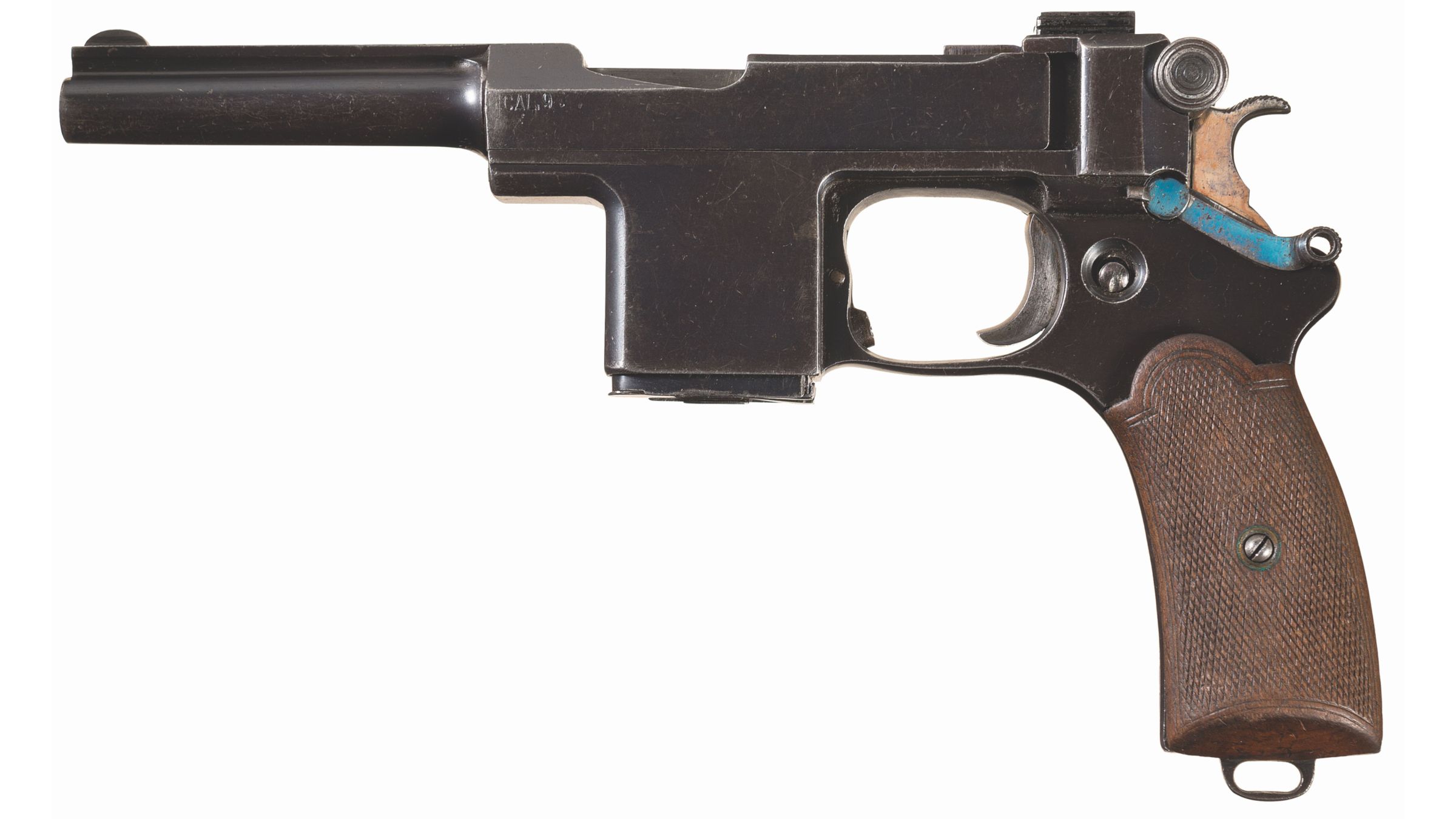 Very Scarce BergmannMars Model 1903 SemiAutomatic Pistol Rock