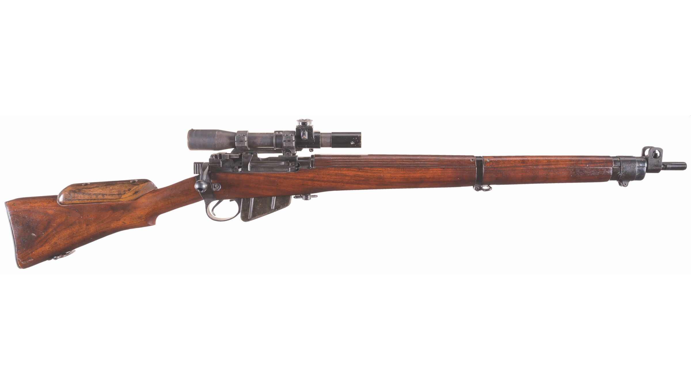 Enfield No. 4 MKI (T) Bolt Action Sniper Rifle Rock Island Auction