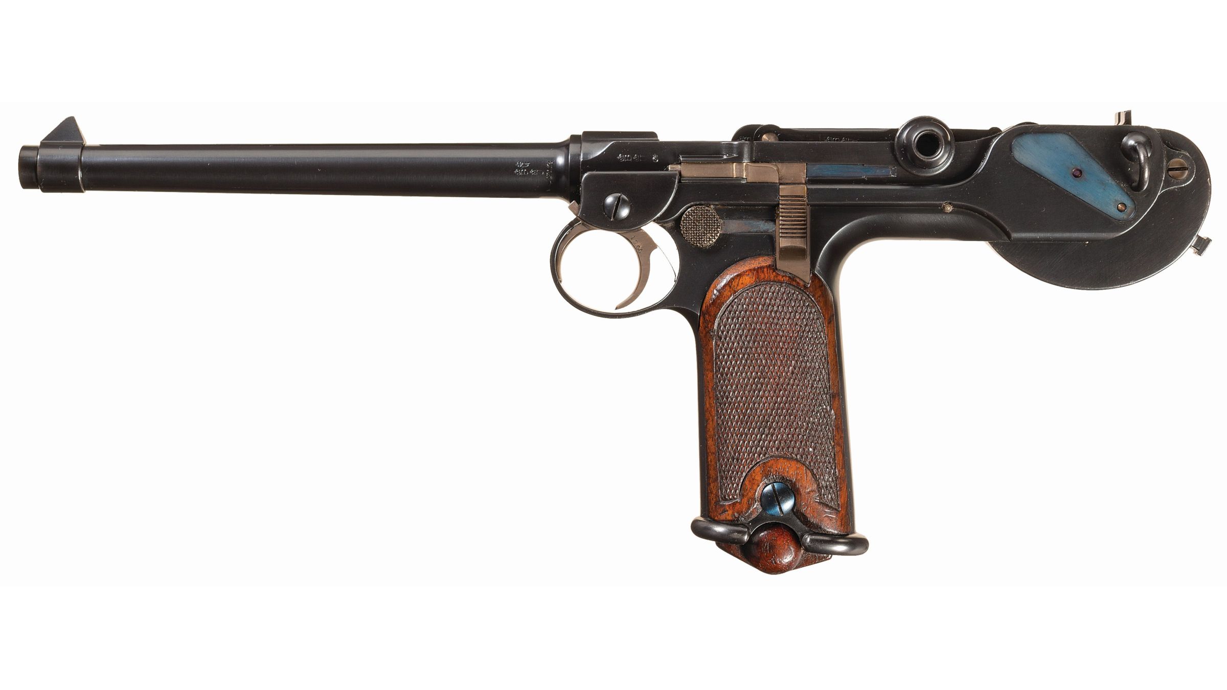 Scarce DWM Borchardt Model 1893 Semi-Automatic Pistol | Rock Island Auction